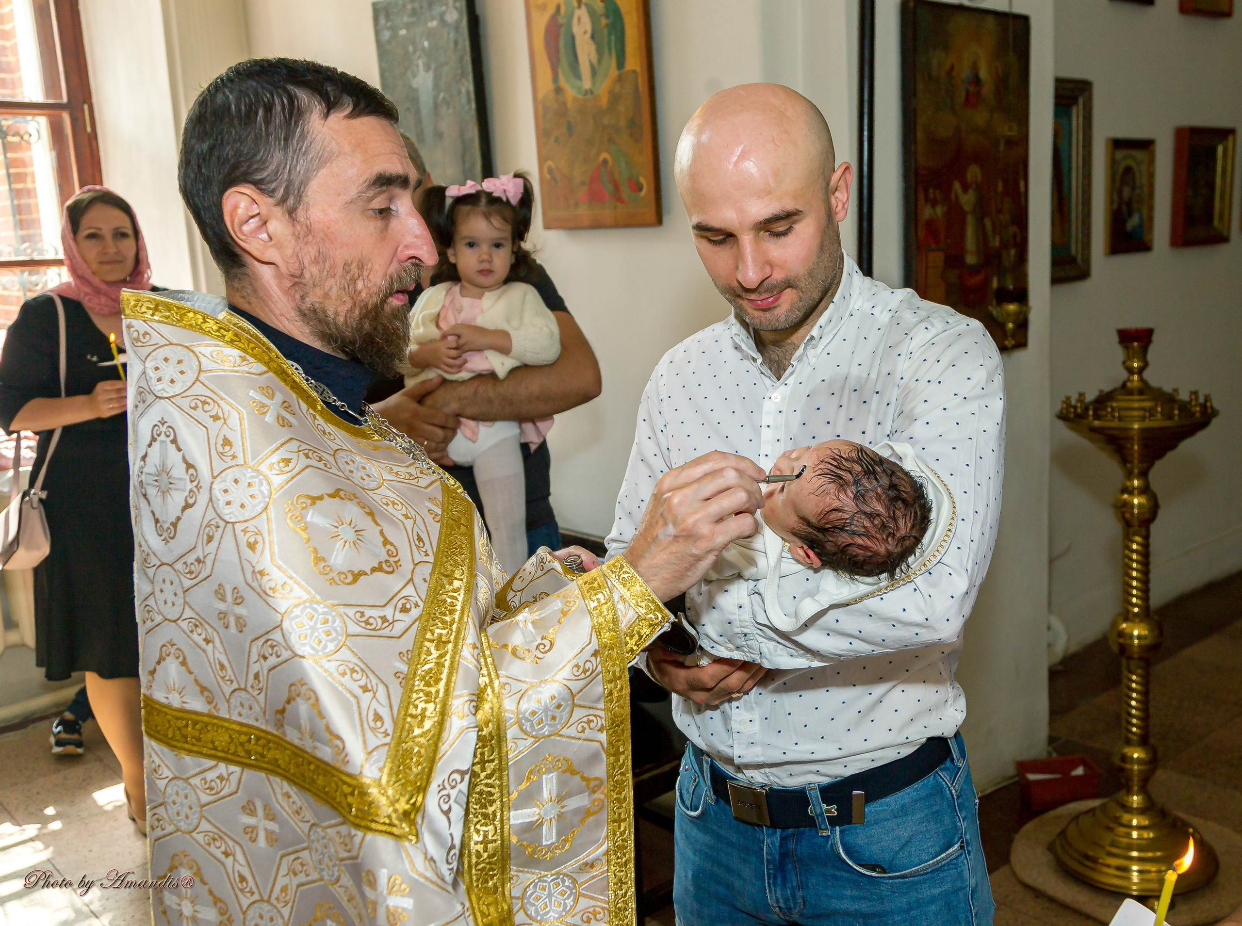 Крещение в д. Еганово (август 2024). Репортажная съемка в Москве и области. Анималистика