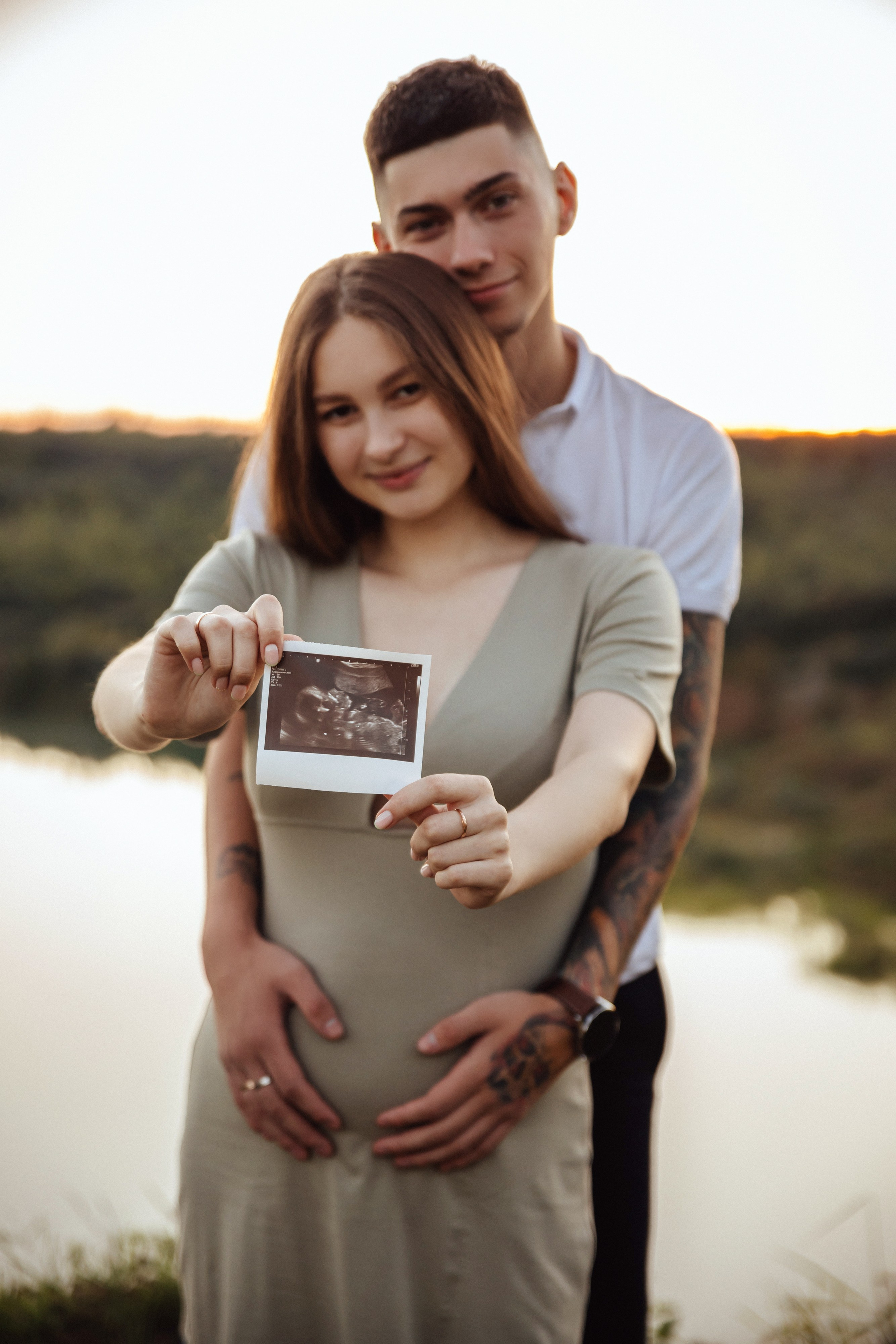 Съемка беременности на природе. Свадебный и семейный фотограф в Витебске Наталья Мамойко