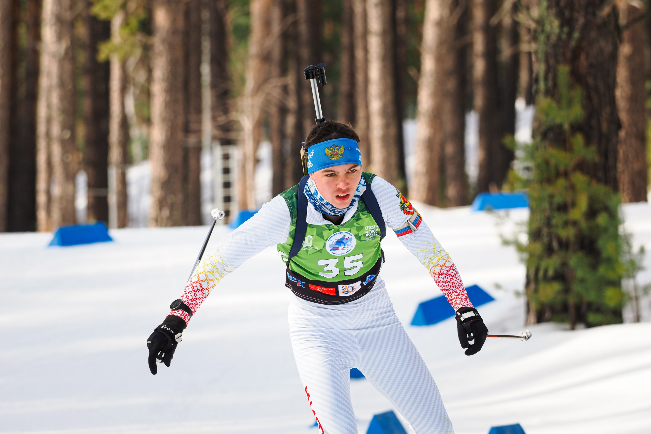 Биатлон / Первенство России. Репортажный фотограф Алексей Козьмин