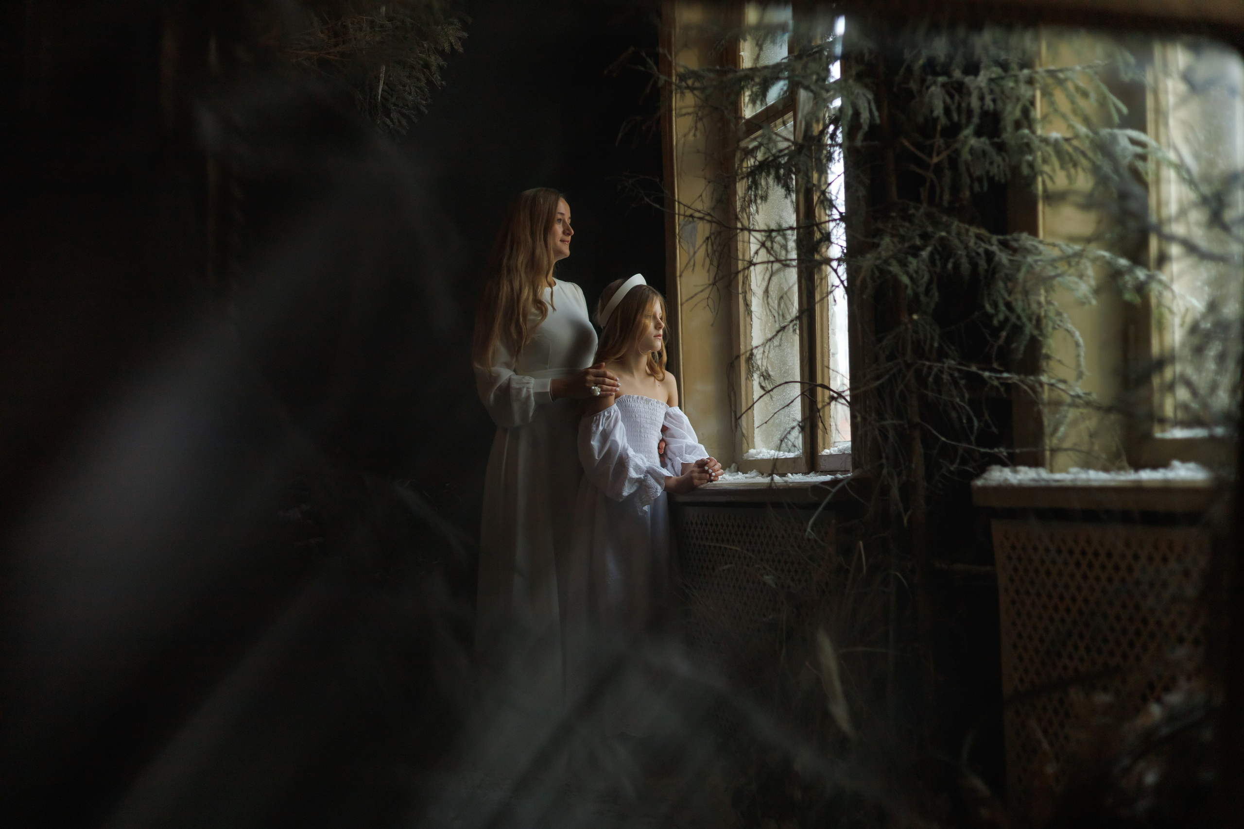 Волшебный зимний лес. Семейный и детский фотограф в Москве Анна Чертополох