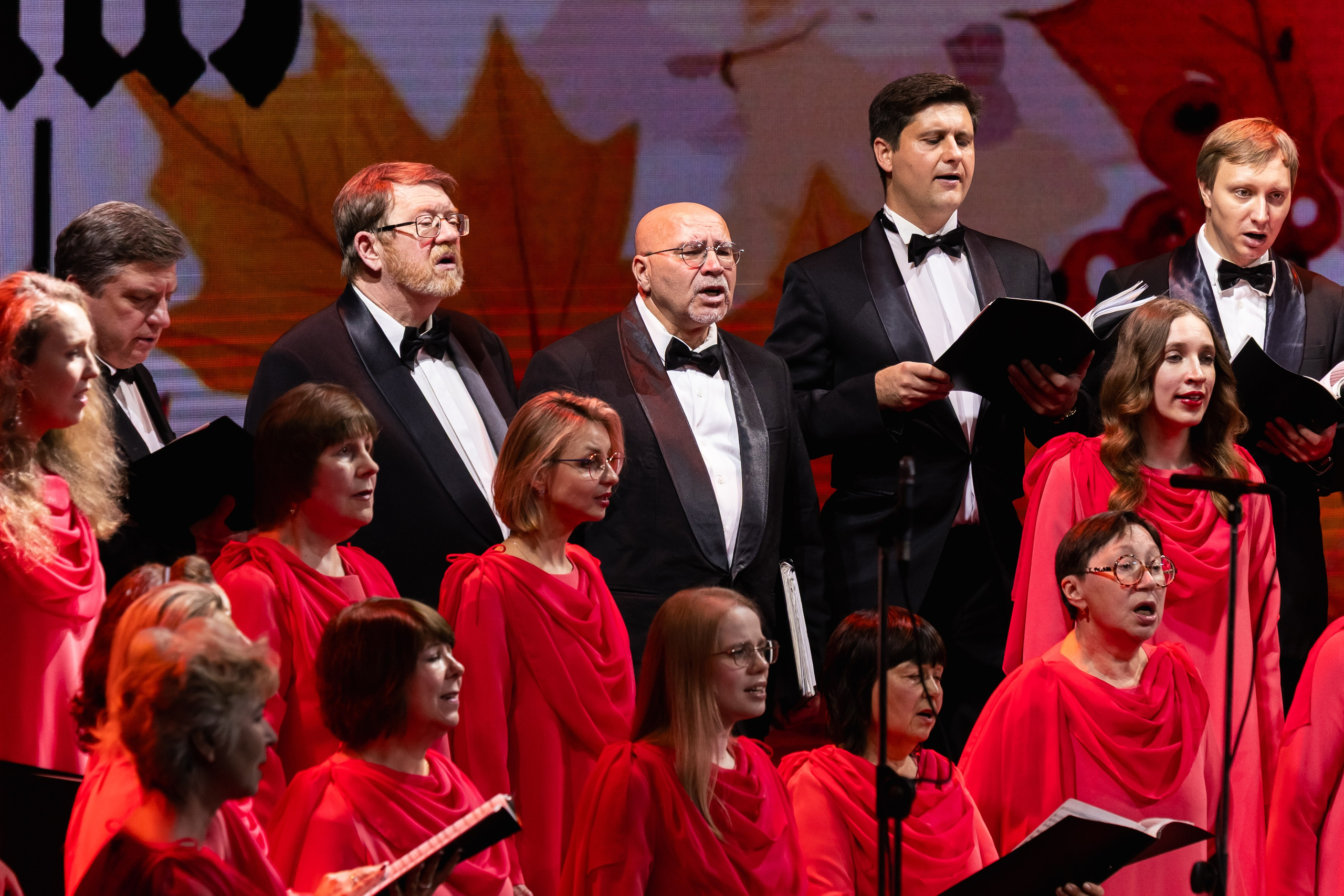 Выступление академического хора. Фотограф в Москве Михаил Штаханов