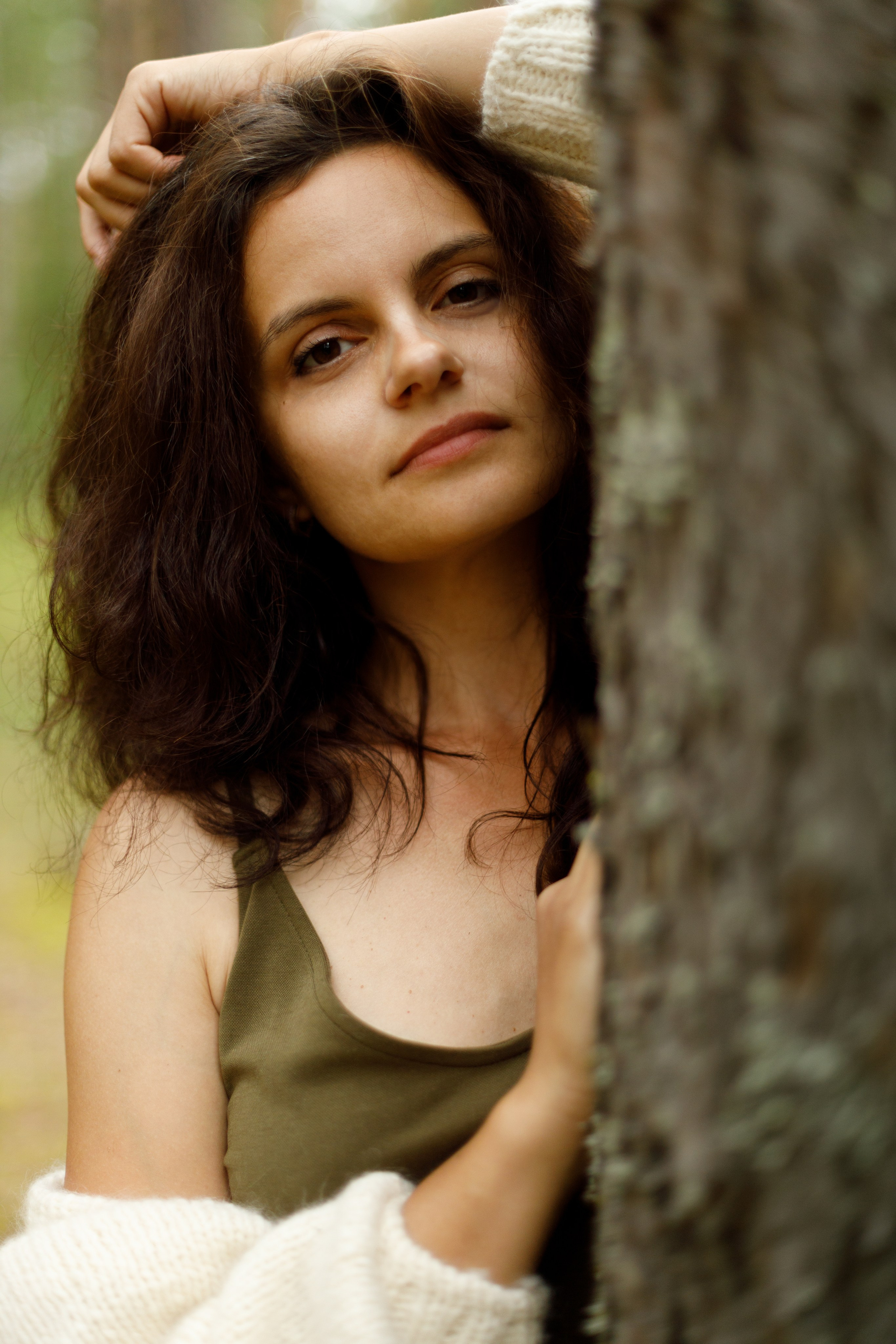 Настя в лесу. Фотограф в Санкт-Петербурге Ксения Андреева