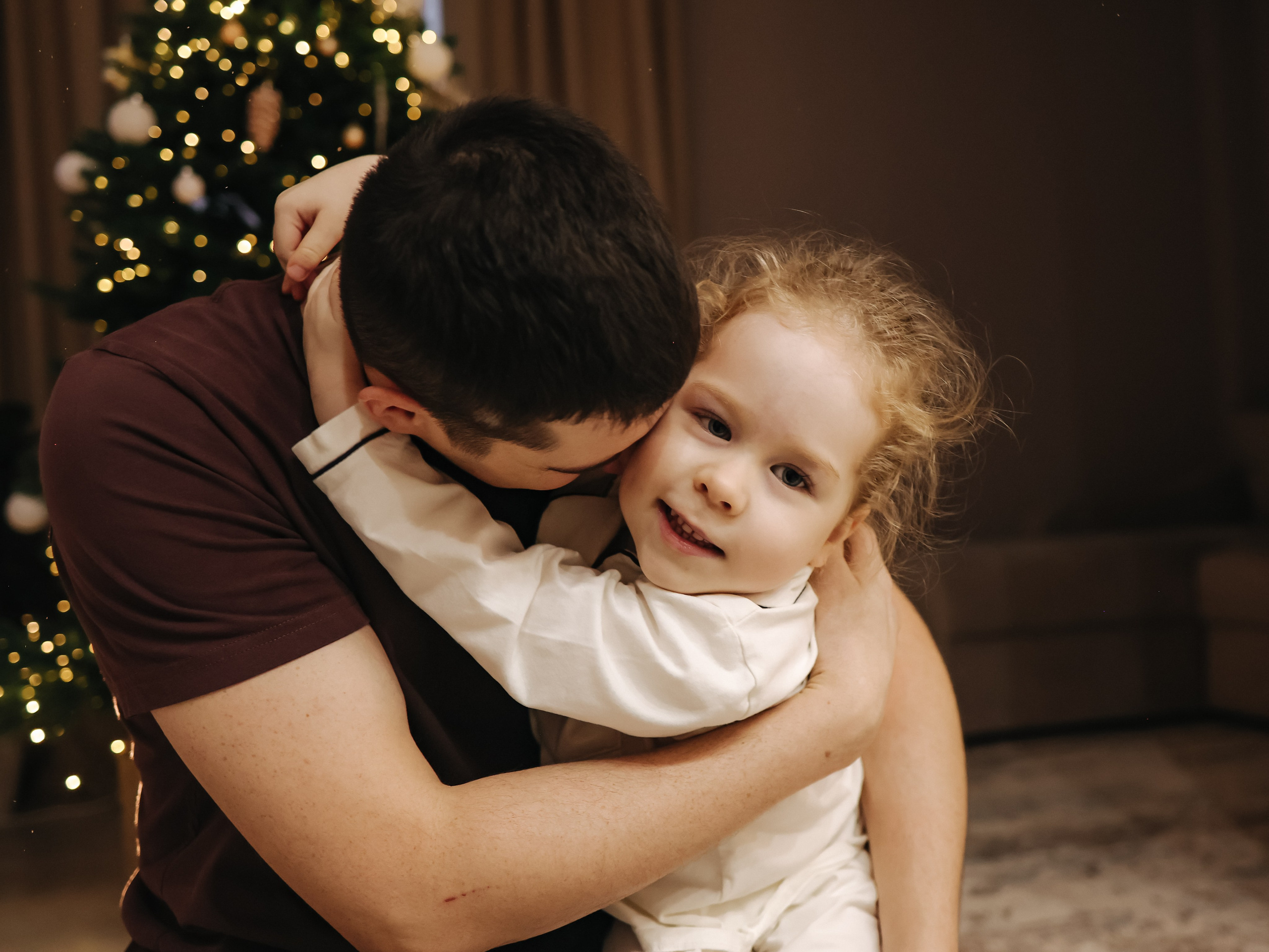 Домашняя новогодняя. Семейный и детский фотограф в  г. Екатеринбурге Холодова Юлия