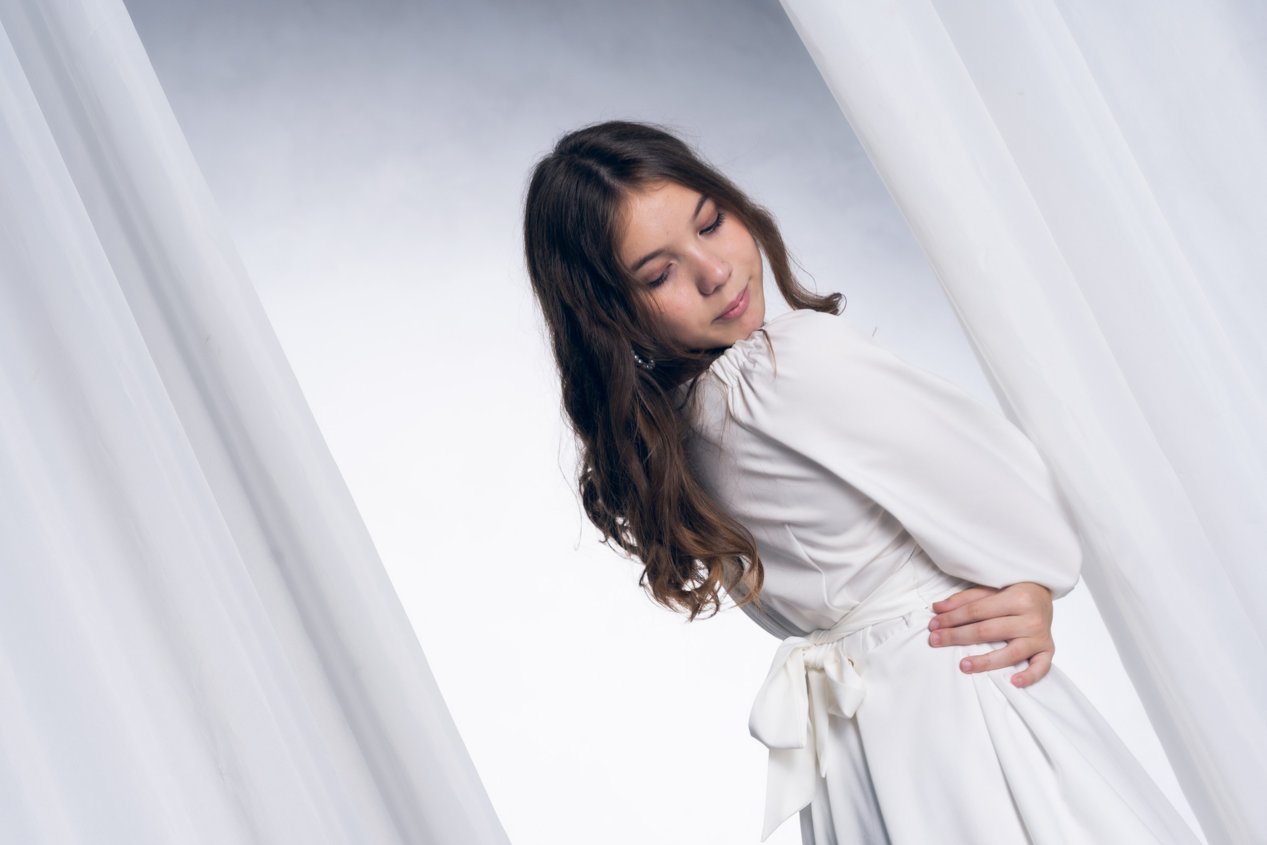 Съемка подростка в студии. Виктория Спорова. Ваш портретный фотограф в Санкт-Петербурге