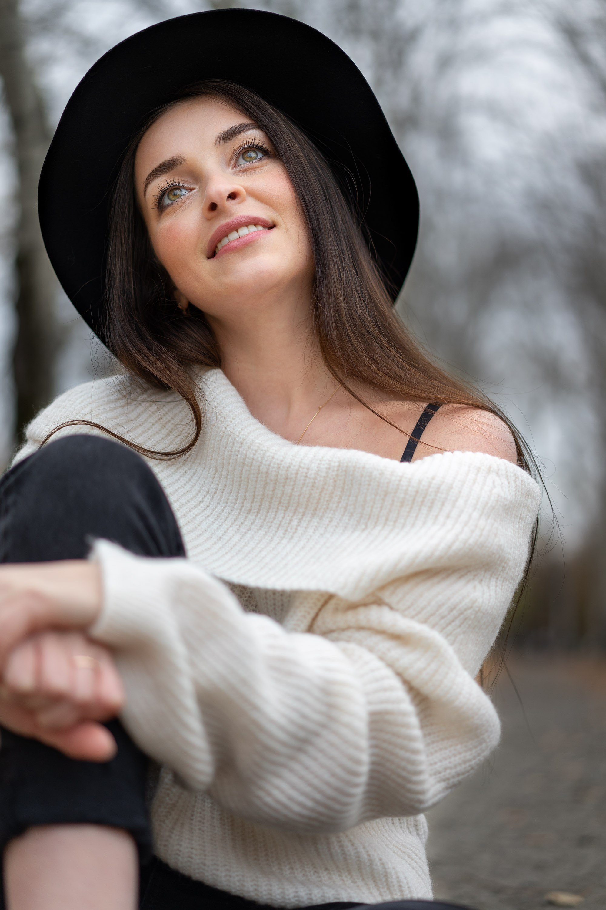 Портретная фотосессия на улице осенью. Фотограф Екатеринбург Кокшарова Александра