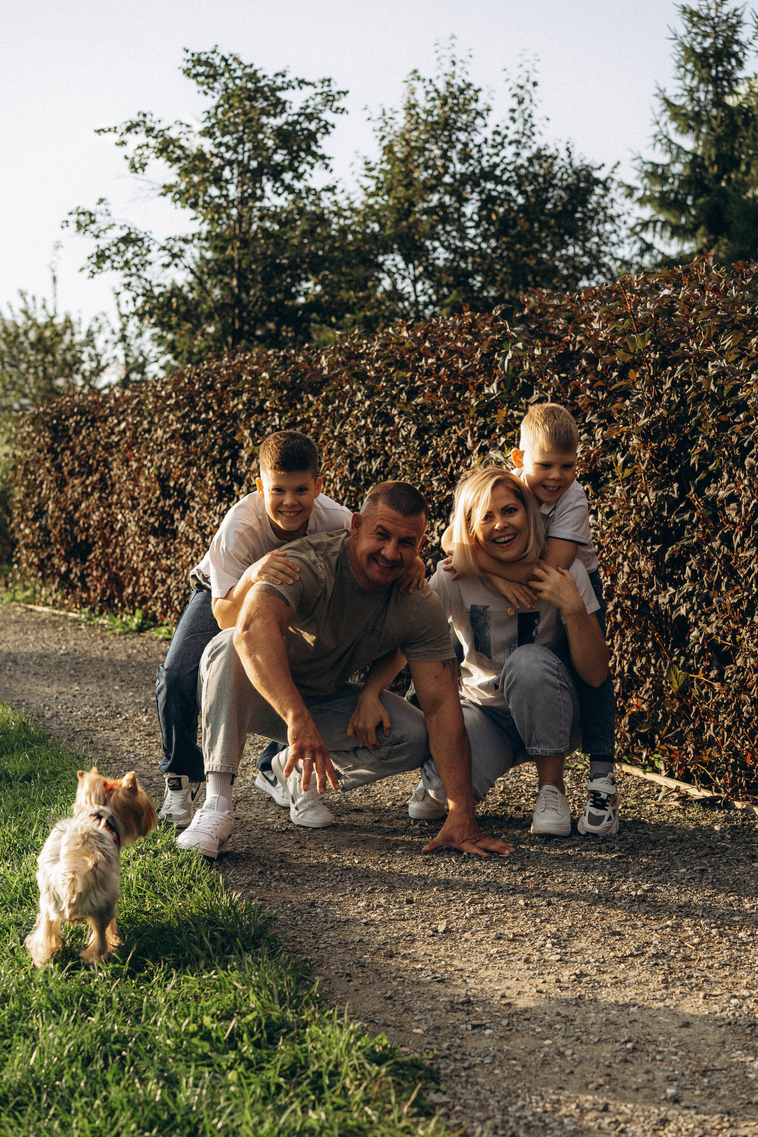 Семейная сьемка в парке. Фотограф Екатеринбург Кокшарова Александра