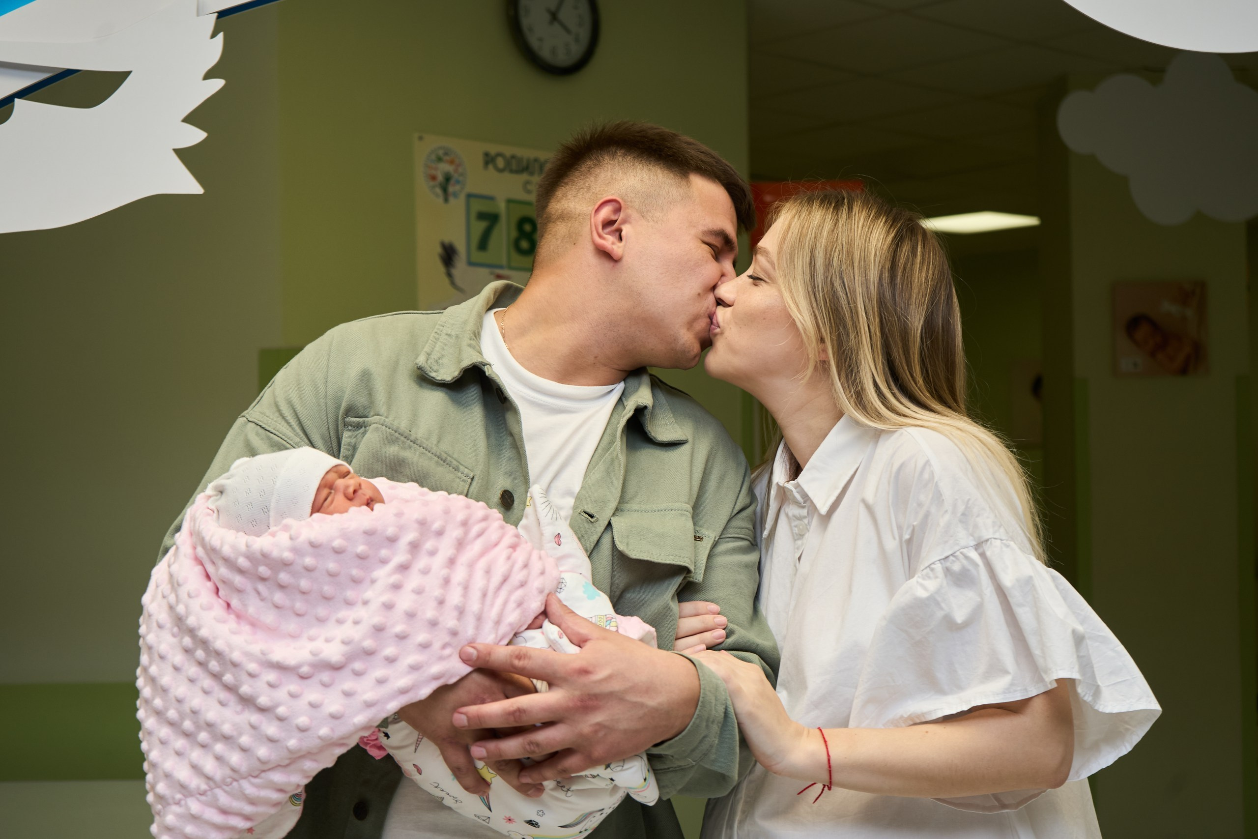 Фотосессия выписки из роддома. Фотограф Екатеринбург Кокшарова Александра