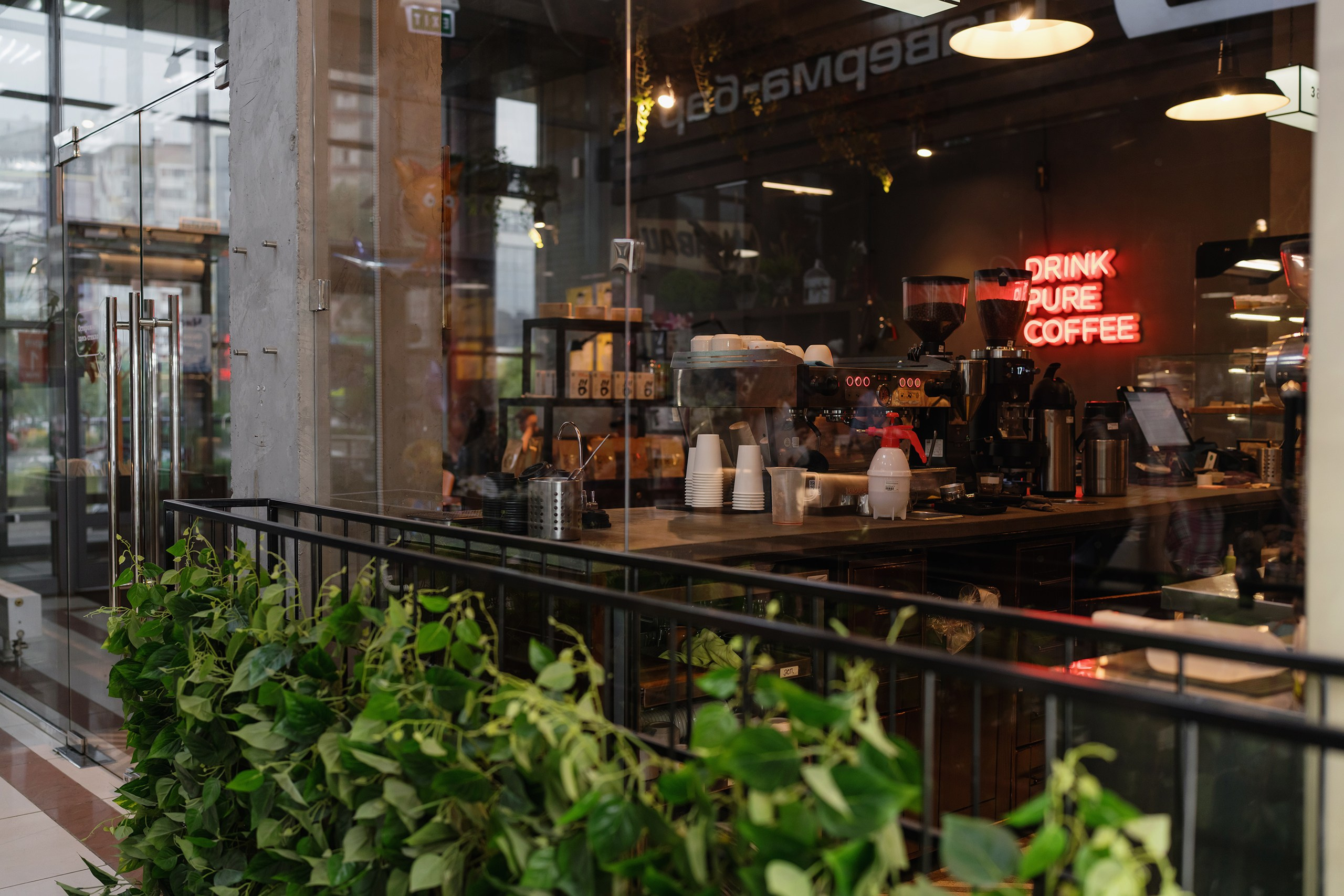 интерьерная фотосъёмка кофейни