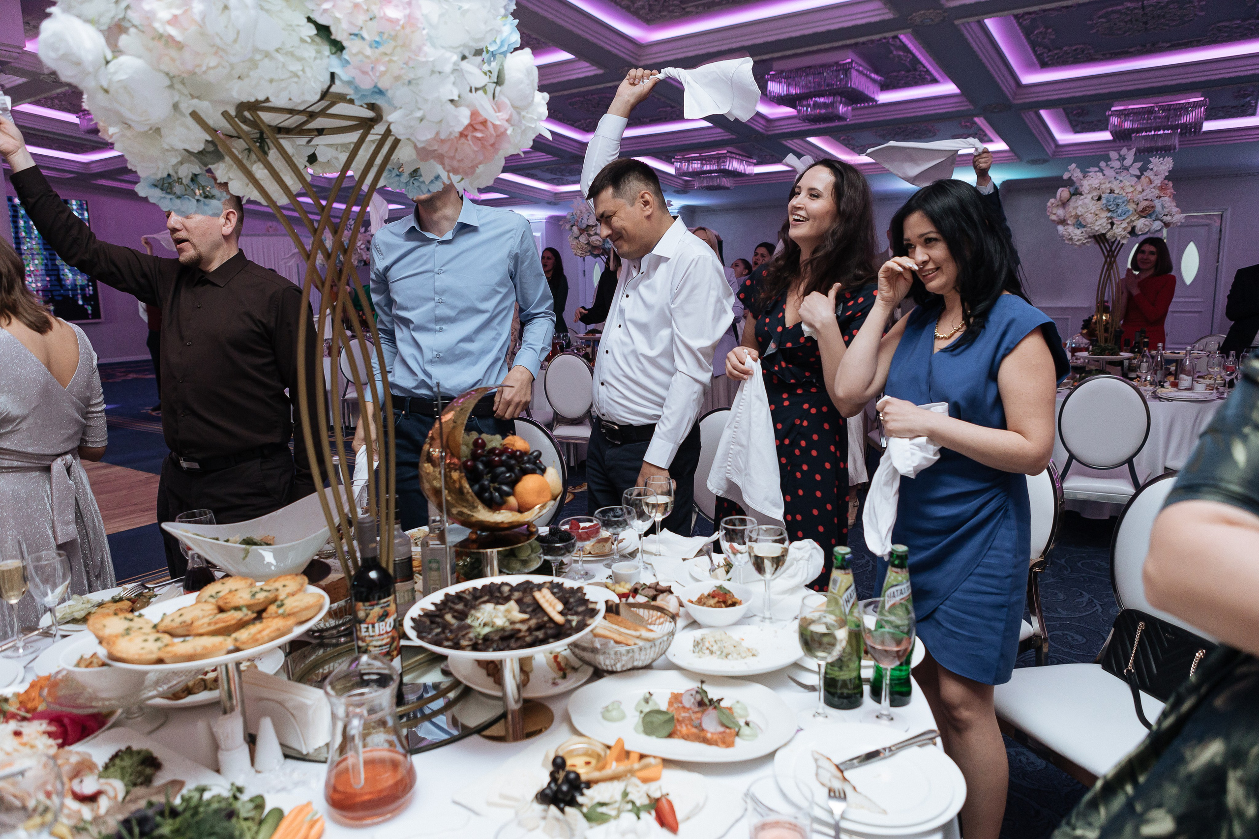 Банкет В «Триумф». Фотограф Нелля Кадикина