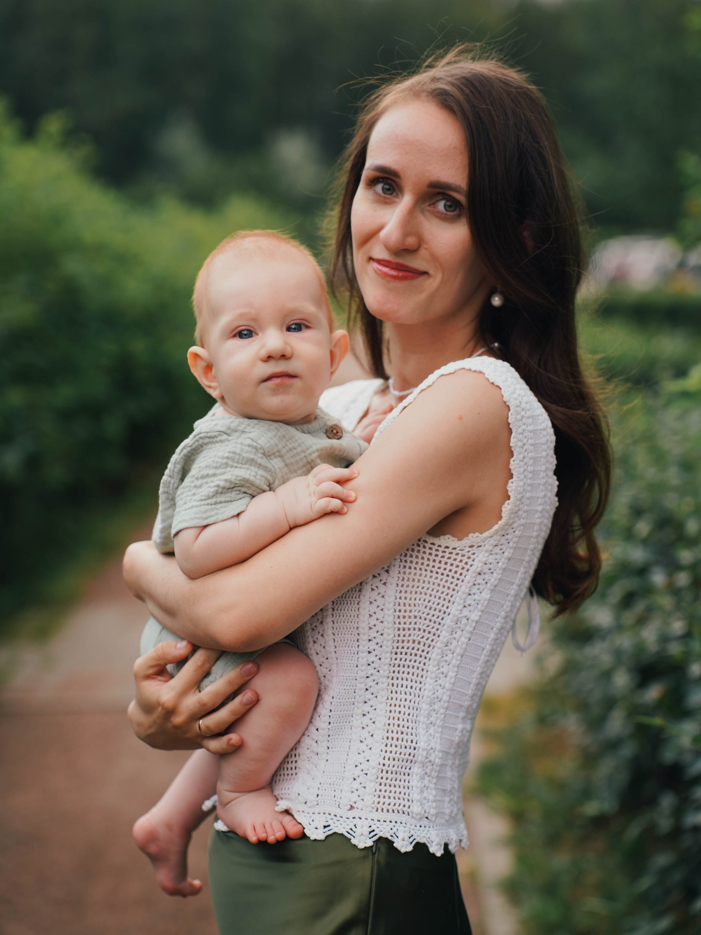 Семейная прогулка Элины и малыша Артемия. Тори Ма | фотограф из Луганска Виктория Марченко