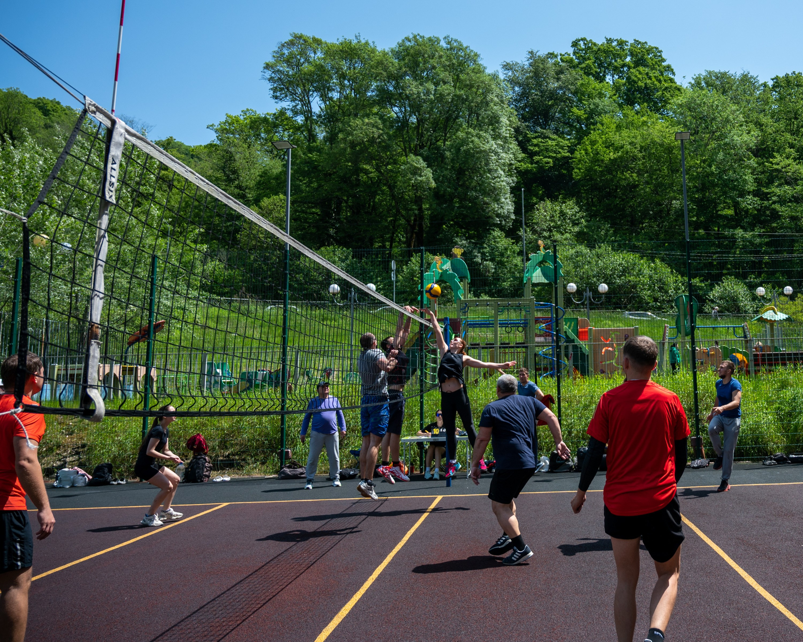 Турнир по Волейболу. Фотографирую счастливых людей в Сочи