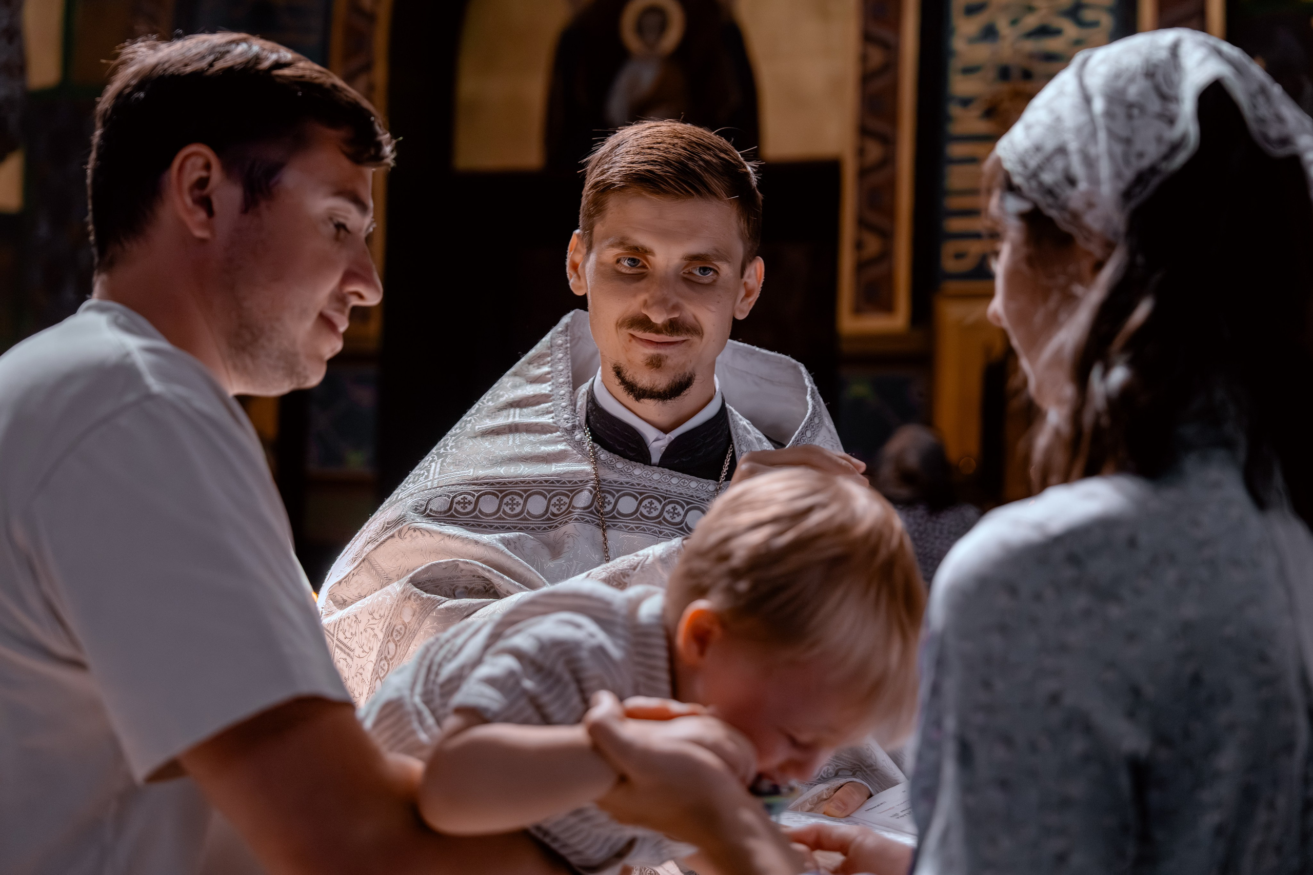 Крещение Матвея. Репортажный фотограф в Красной Поляне и Сочи Павлюченко Екатерина