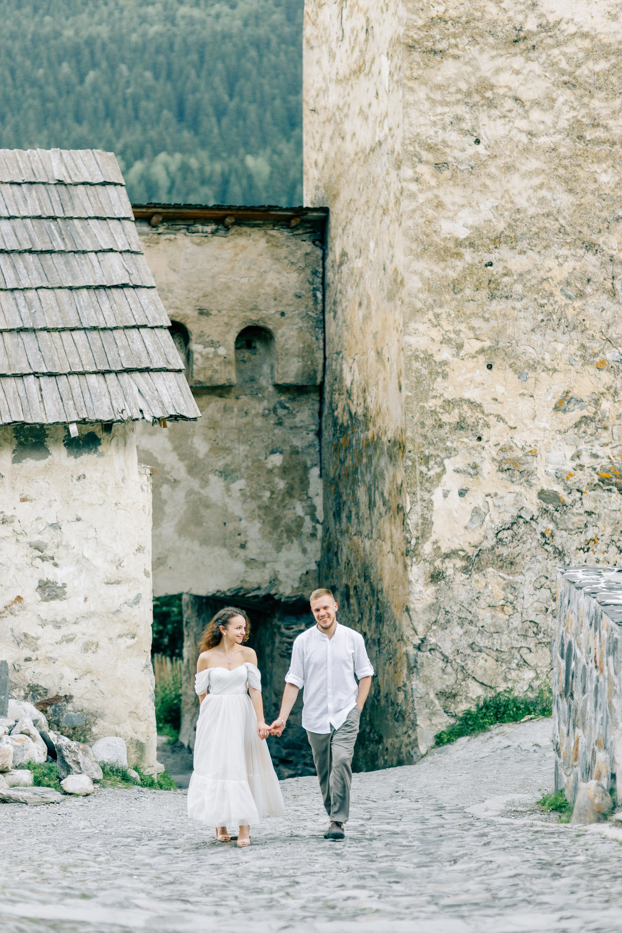 Свадьба в горах Сванетии в Грузии