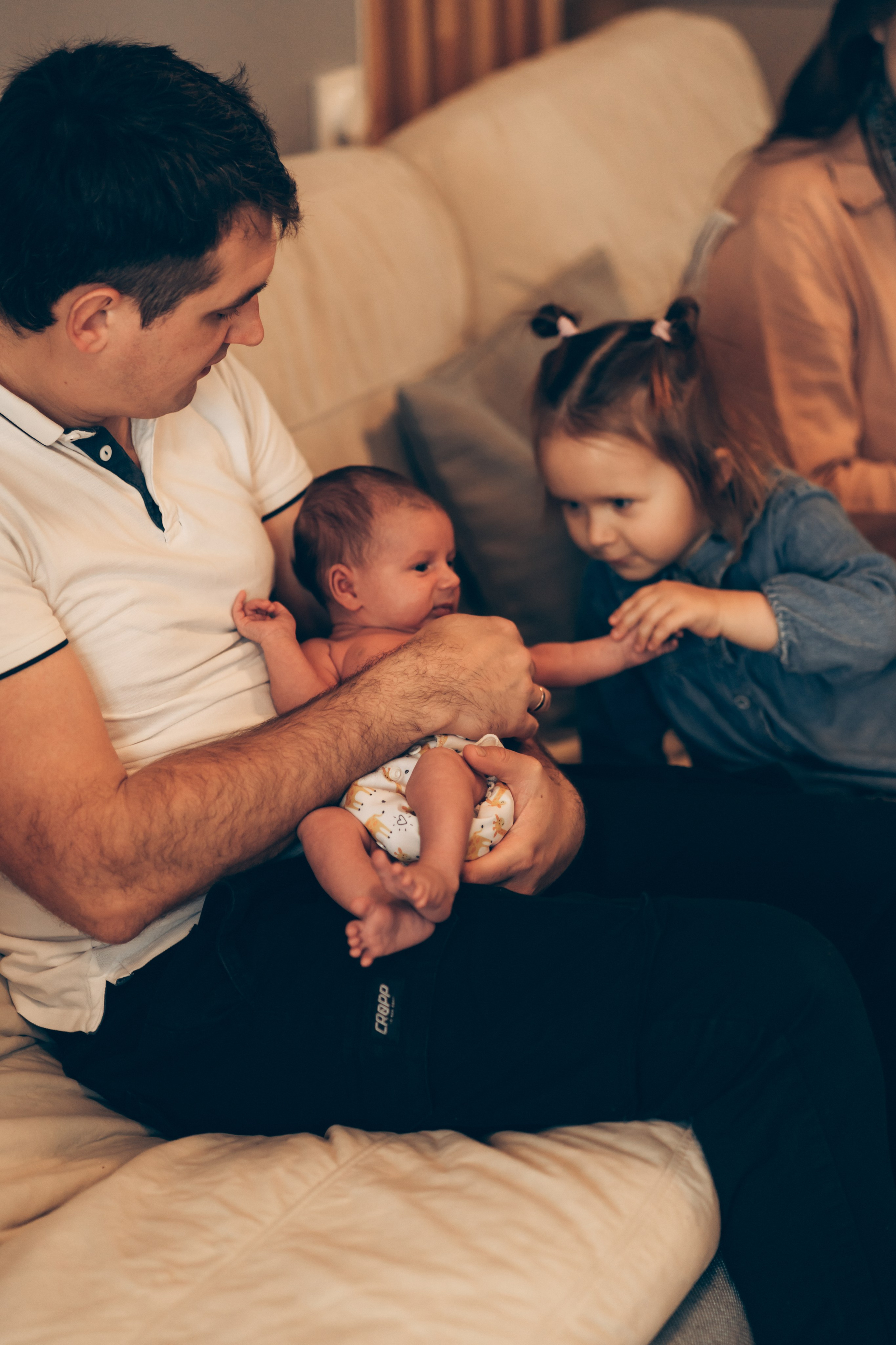 Воскресное утро семьи Алин. Семейный фотограф в Томске Зарина Азизбаева