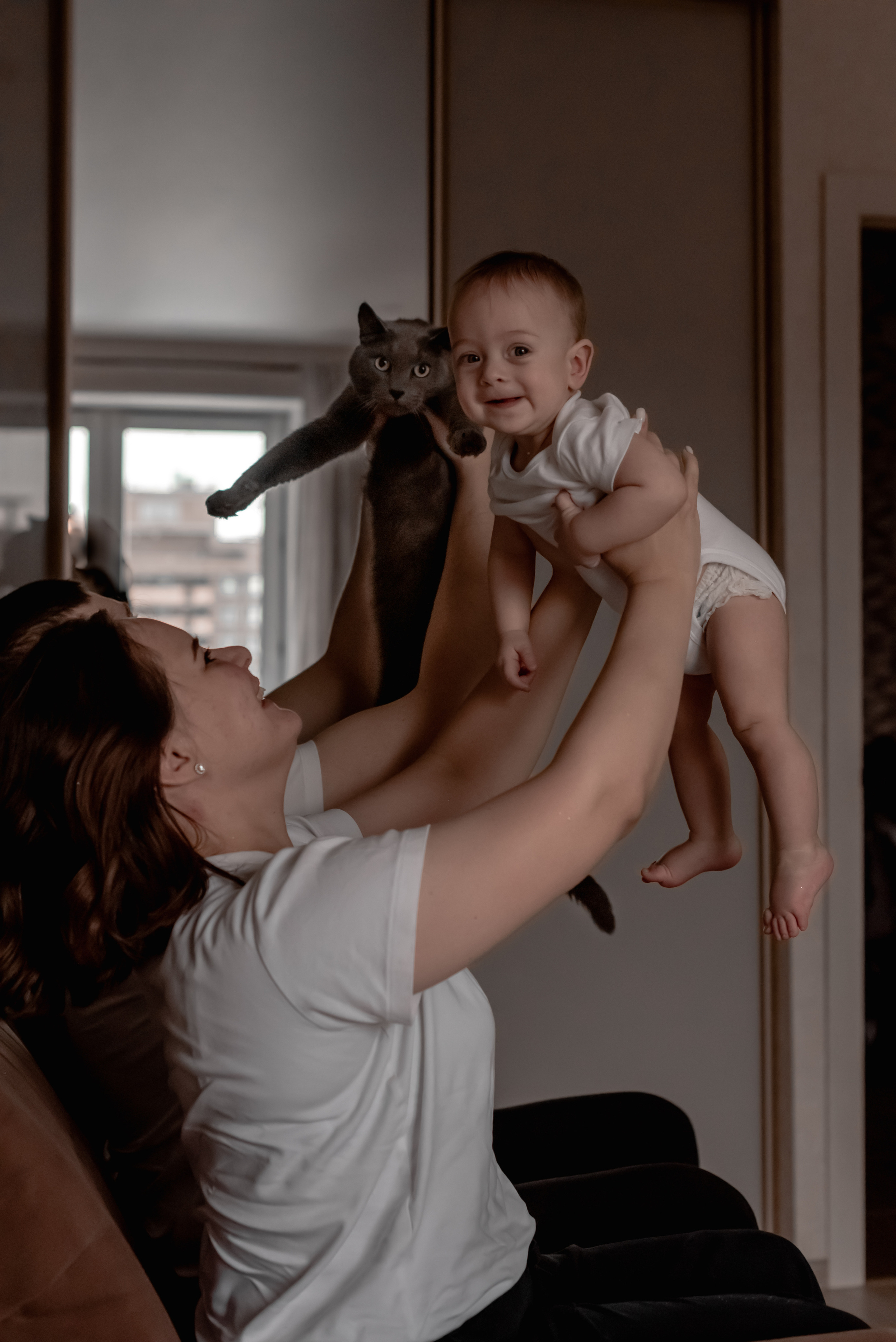 Домашние съёмки, портфолио. Фотограф на крещение и венчание, семейный фотограф в Санкт-Петербурге