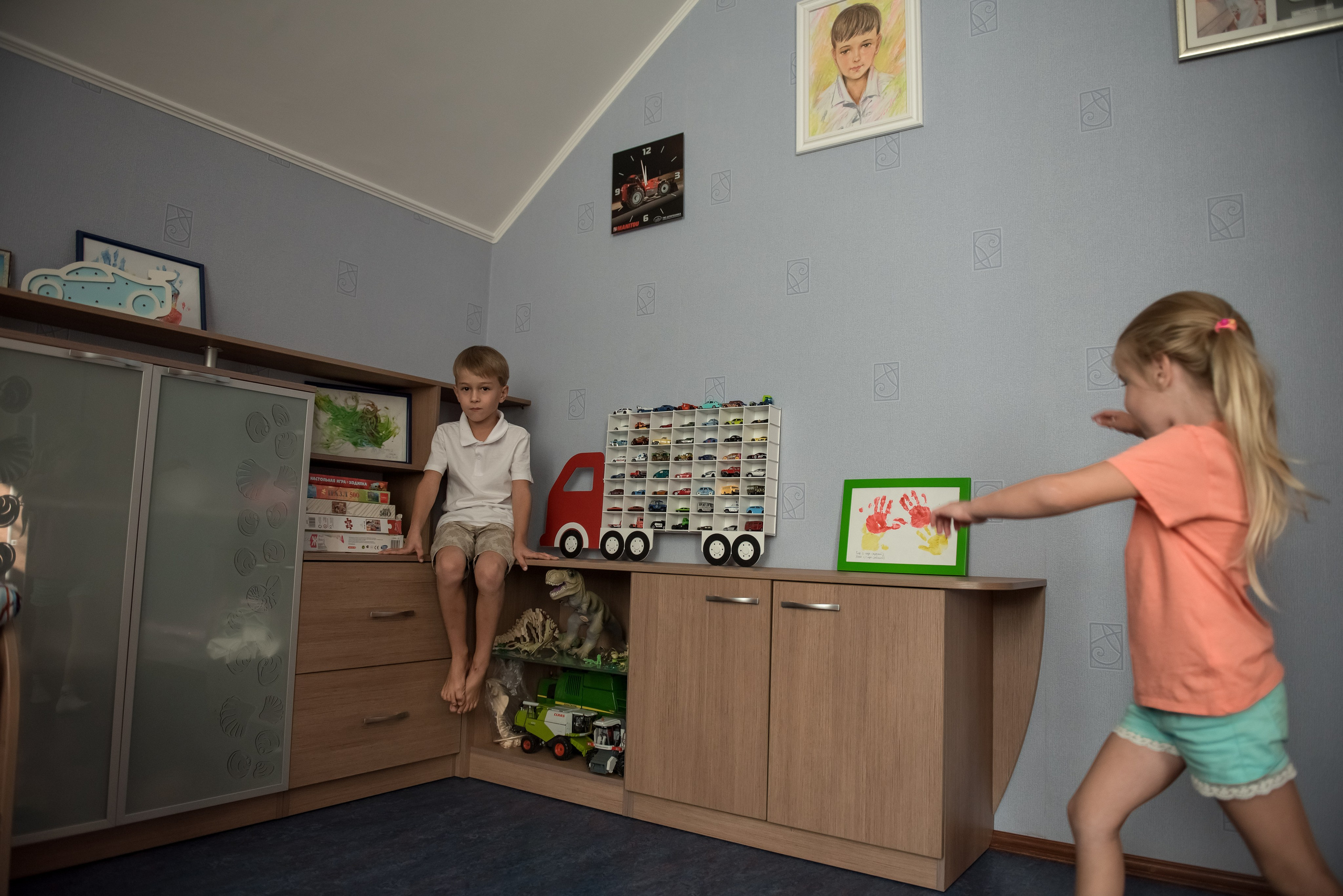 Семейная фотосессия дома. Фотограф Саратов Юлия Петрова