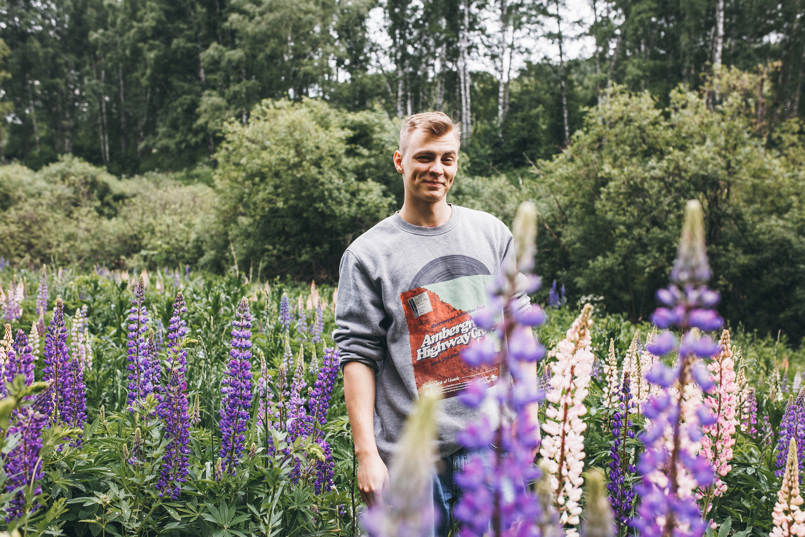Любить люпины и собак!. Свадебный фотограф в Новосибирске Анастасия Бантик