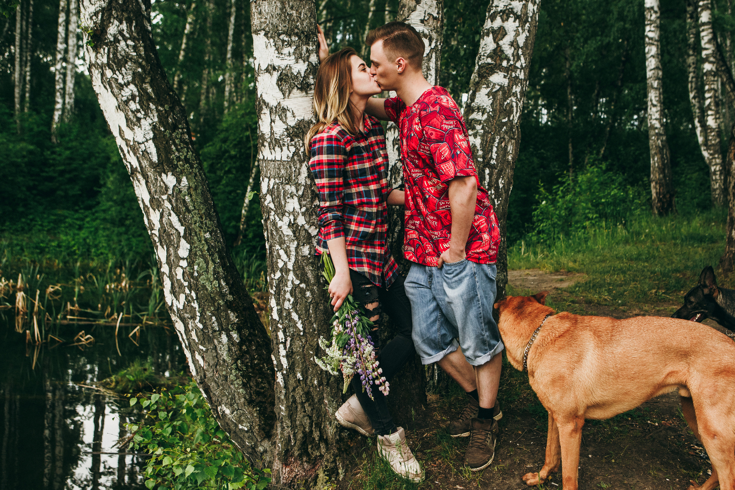 Любить люпины и собак!. Свадебный фотограф в Новосибирске Анастасия Бантик