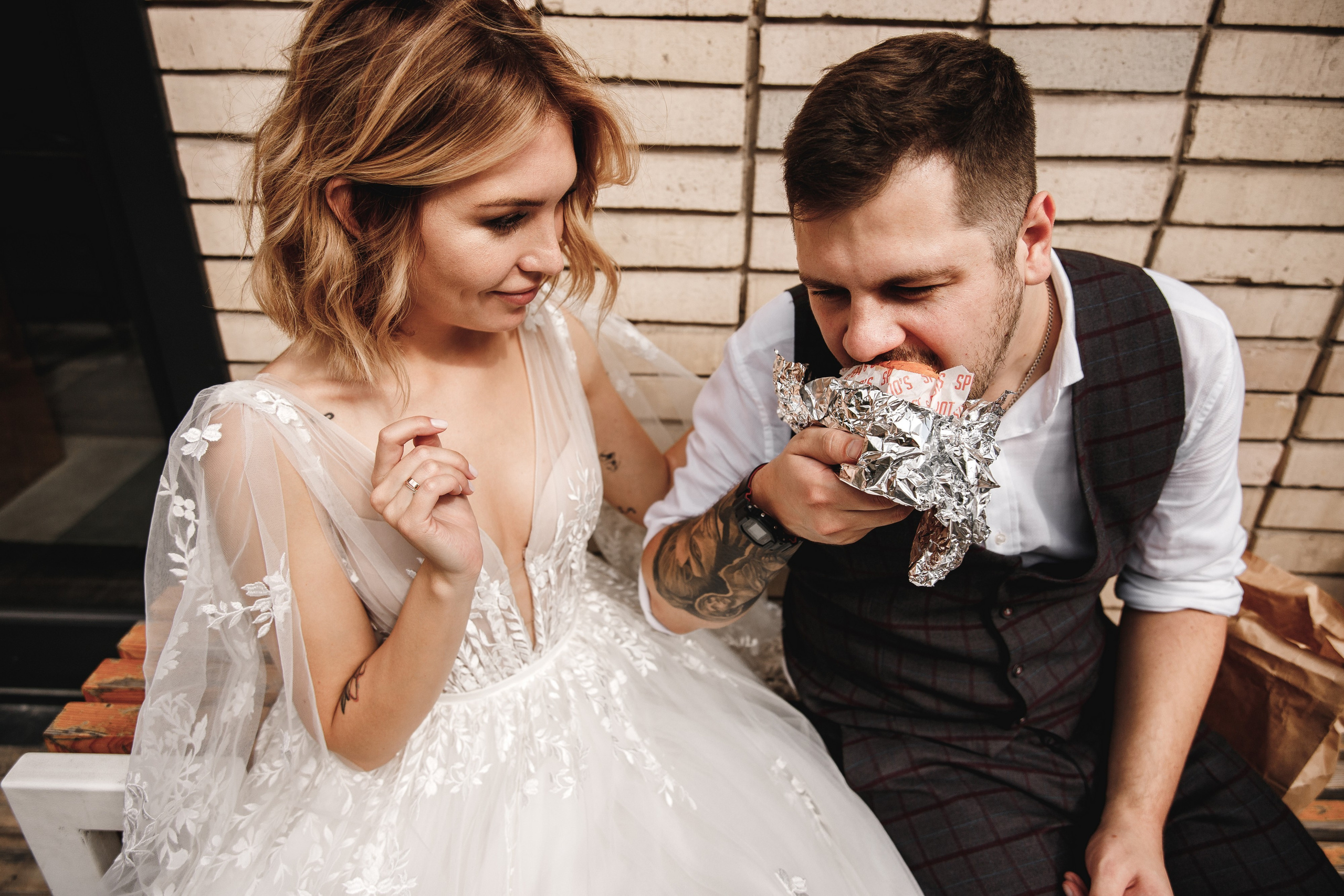 Бургеры сближают. Свадебный фотограф в Новосибирске Анастасия Бантик