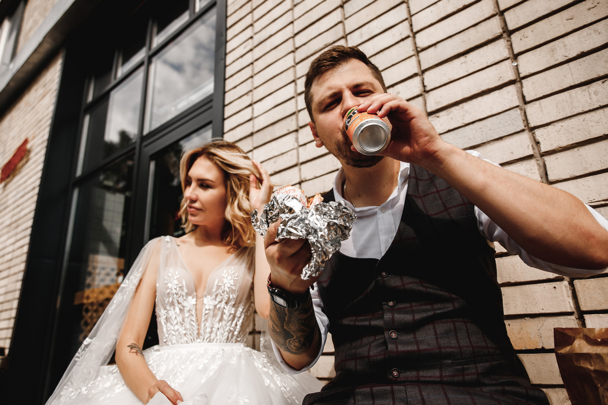 Бургеры сближают. Свадебный фотограф в Новосибирске Анастасия Бантик