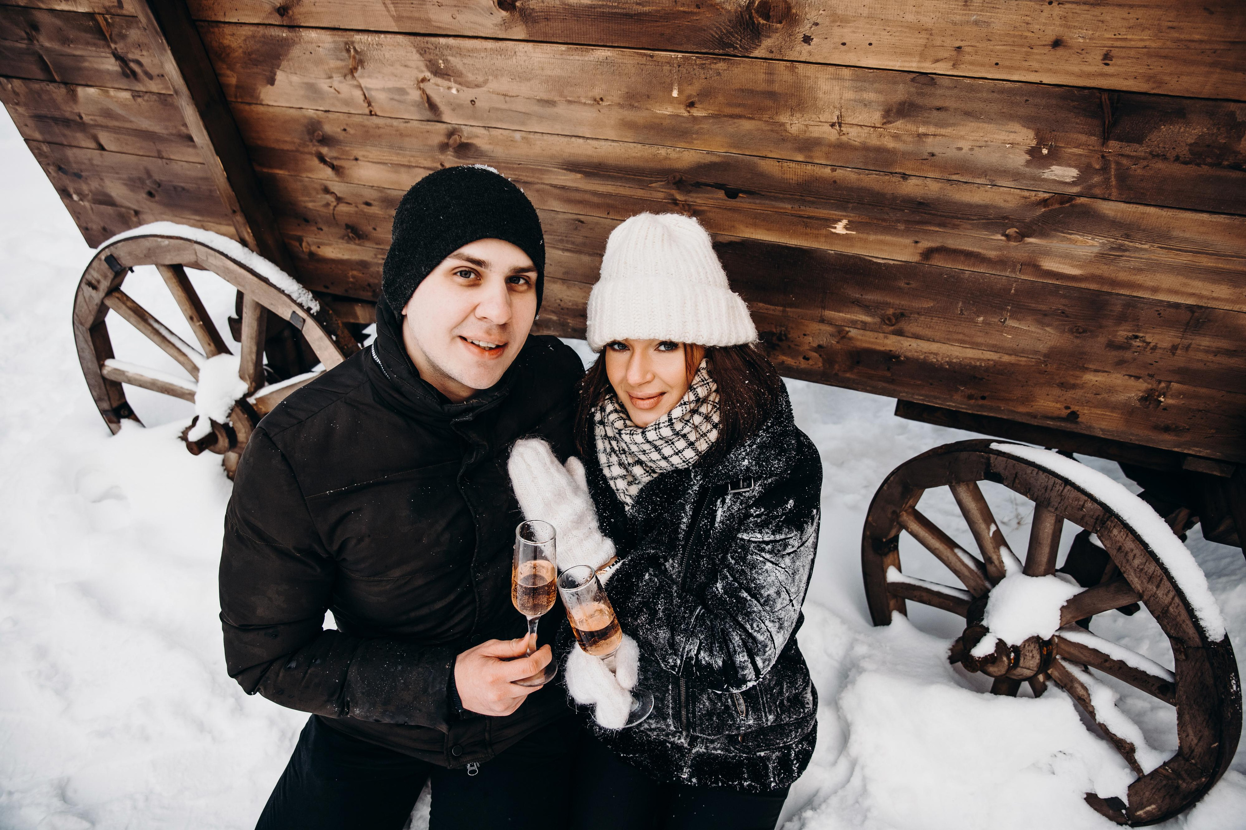 Декабрьское чудо. Свадебный фотограф в Новосибирске Анастасия Бантик