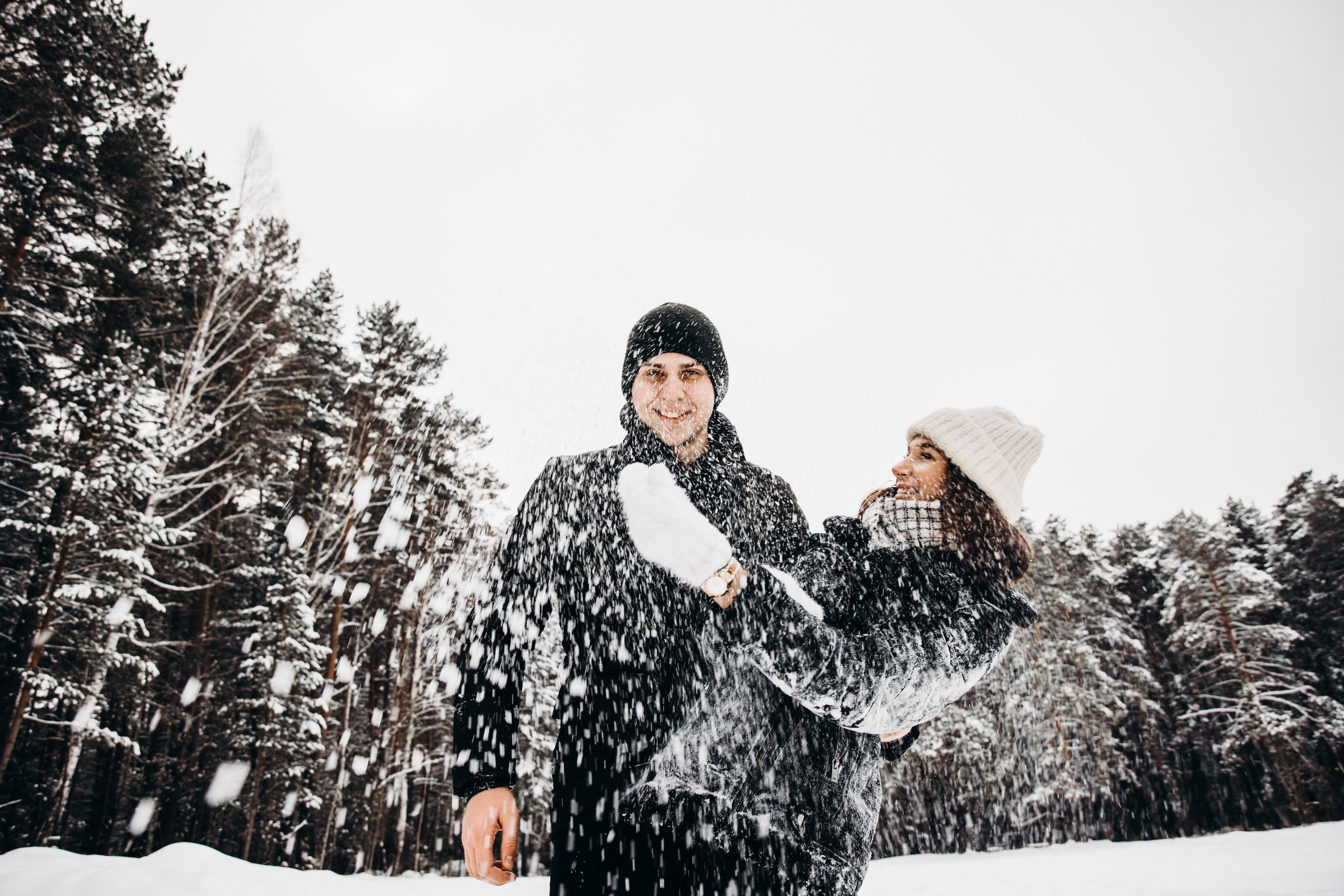 Декабрьское чудо. Свадебный фотограф в Новосибирске Анастасия Бантик