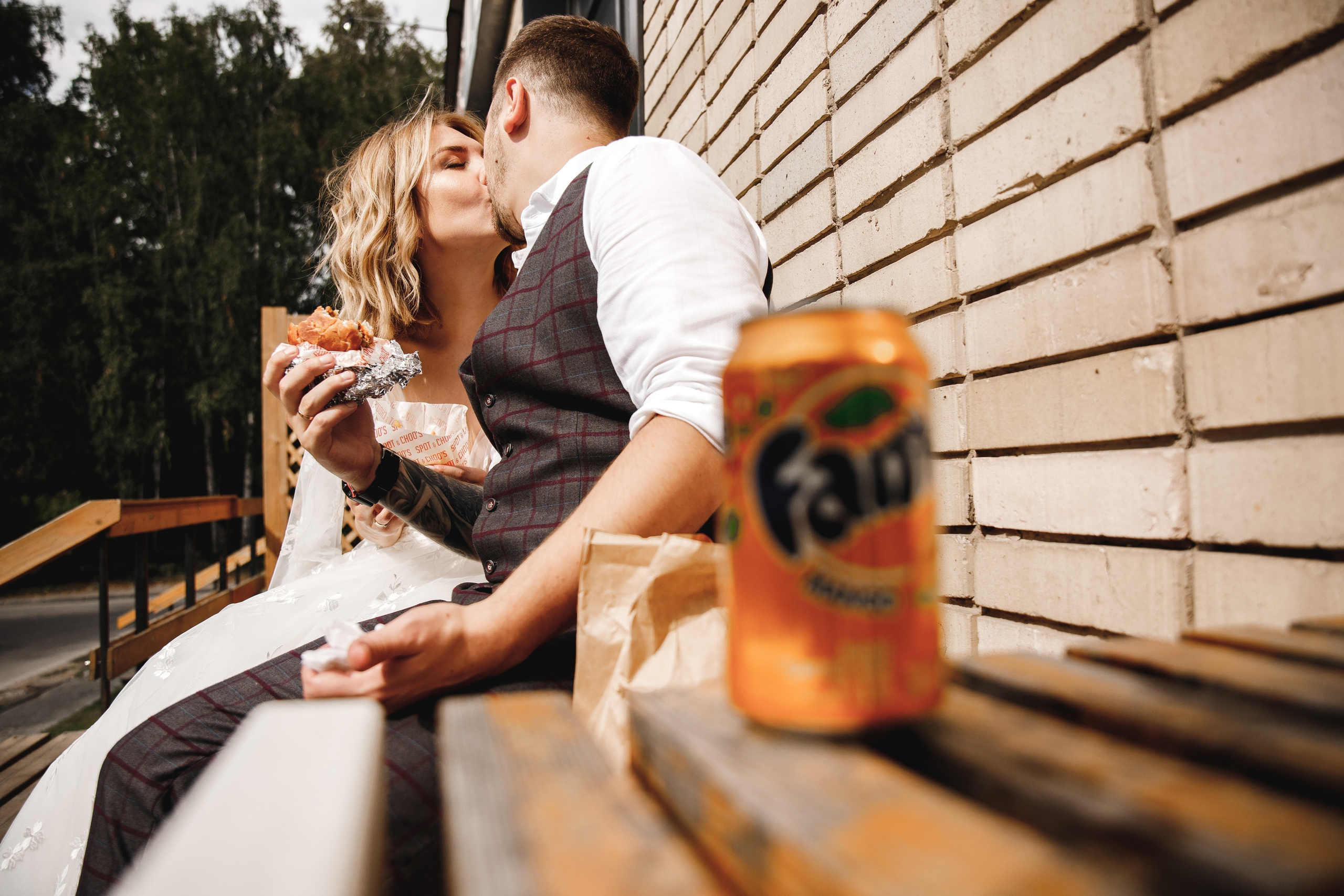 Бургеры сближают. Свадебный фотограф в Новосибирске Анастасия Бантик