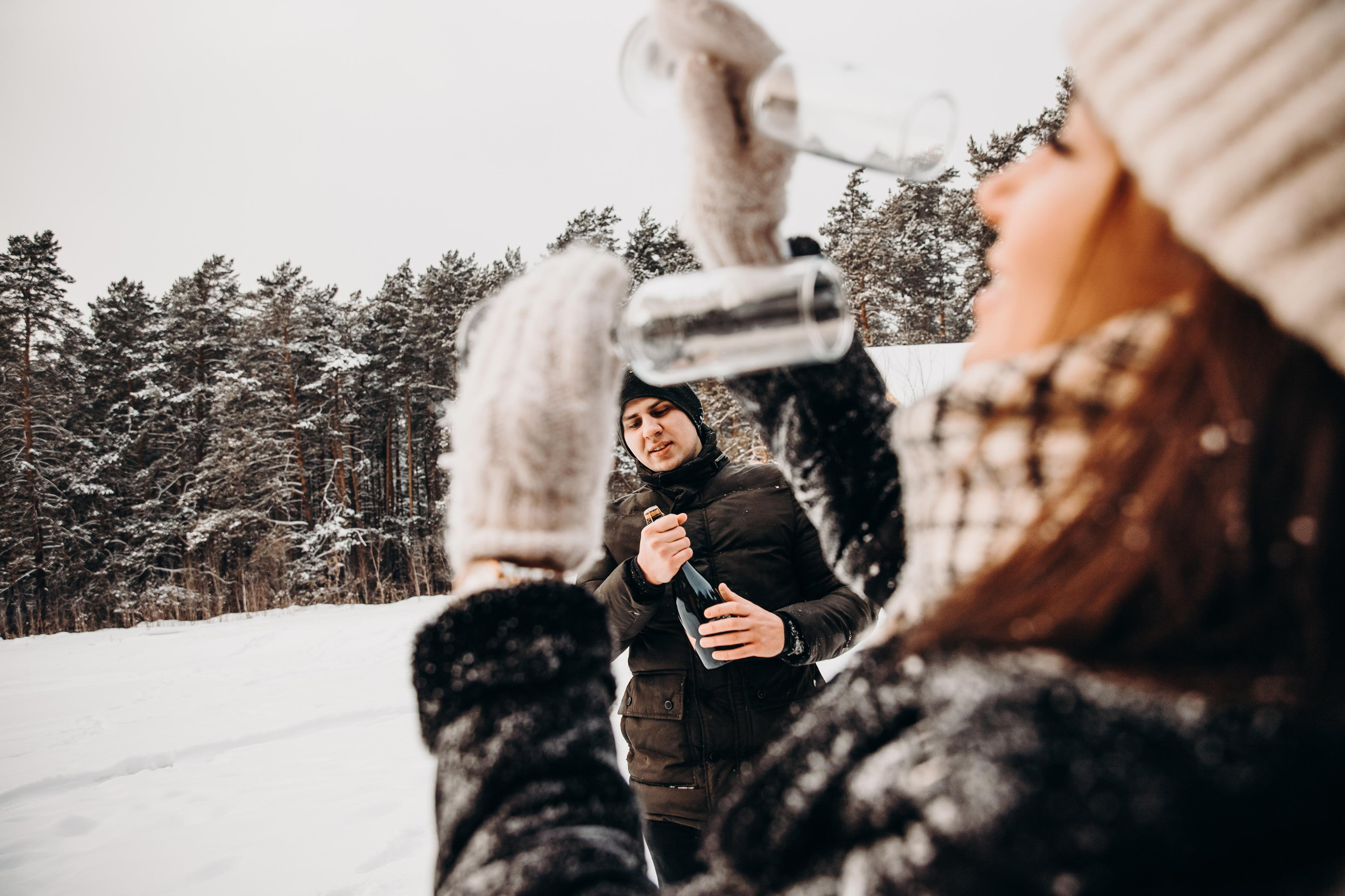 Декабрьское чудо. Свадебный фотограф в Новосибирске Анастасия Бантик