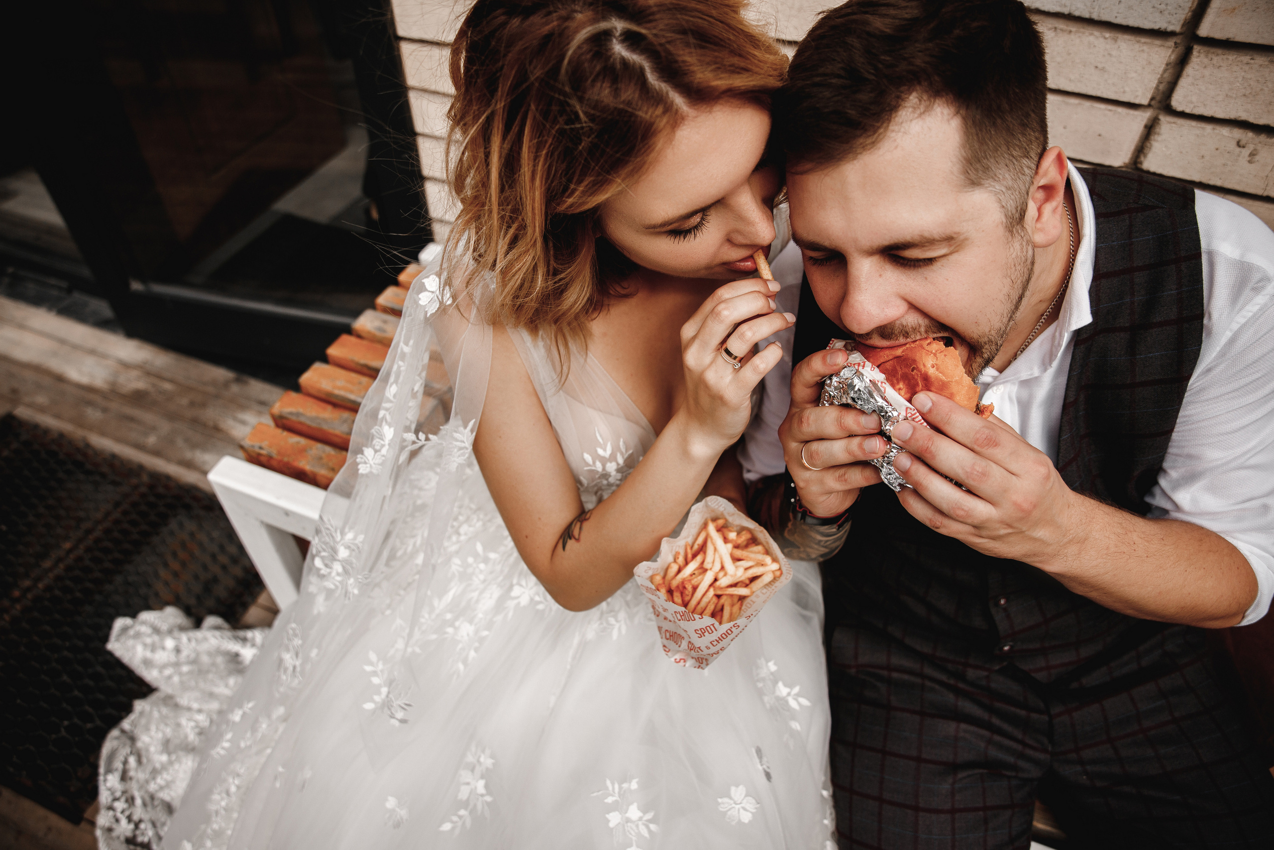 Бургеры сближают. Свадебный фотограф в Новосибирске Анастасия Бантик