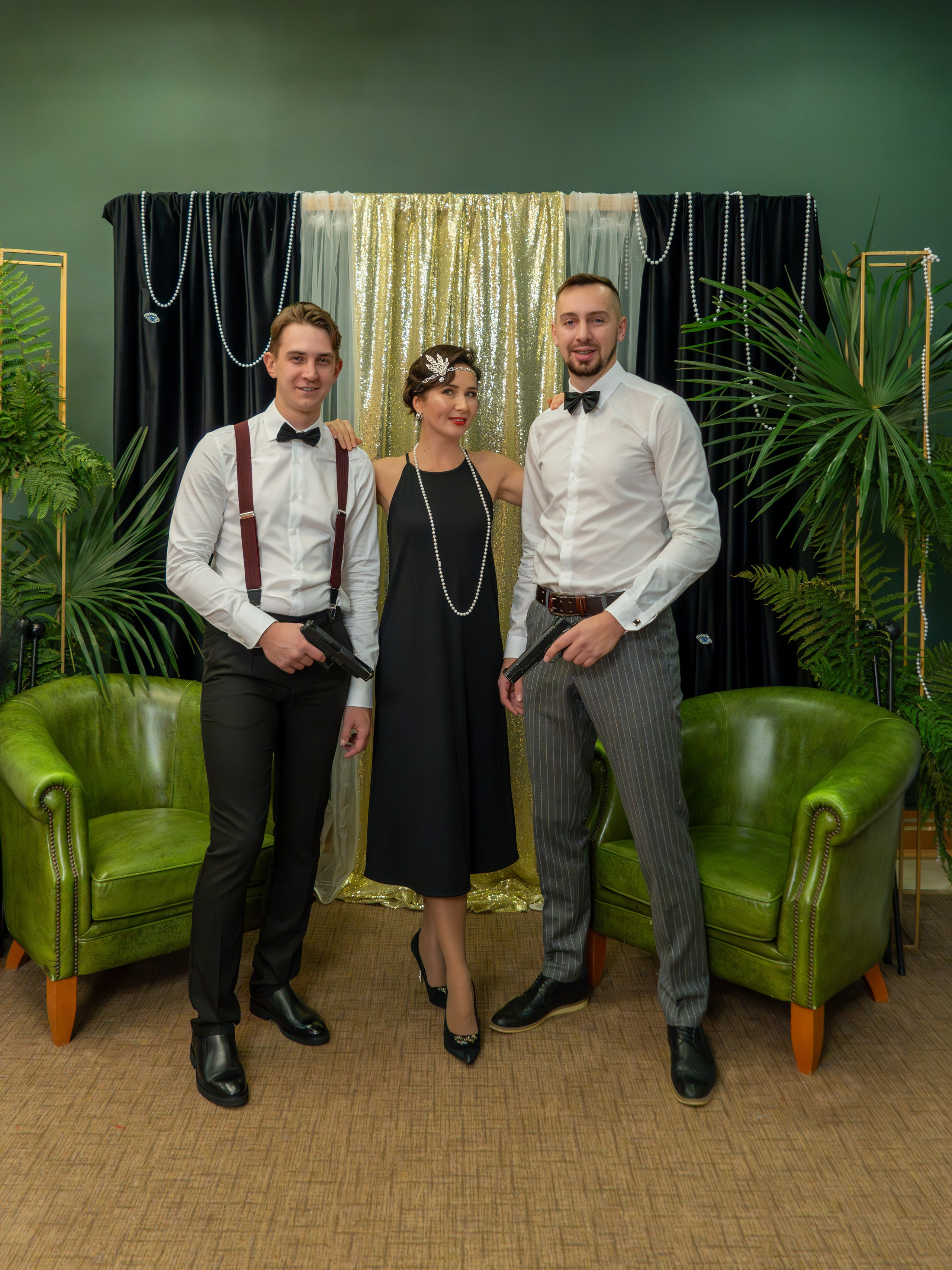 Новый год в стиле Great Gatsby. Репортажный фотограф в Красной Поляне и Сочи Павлюченко Екатерина