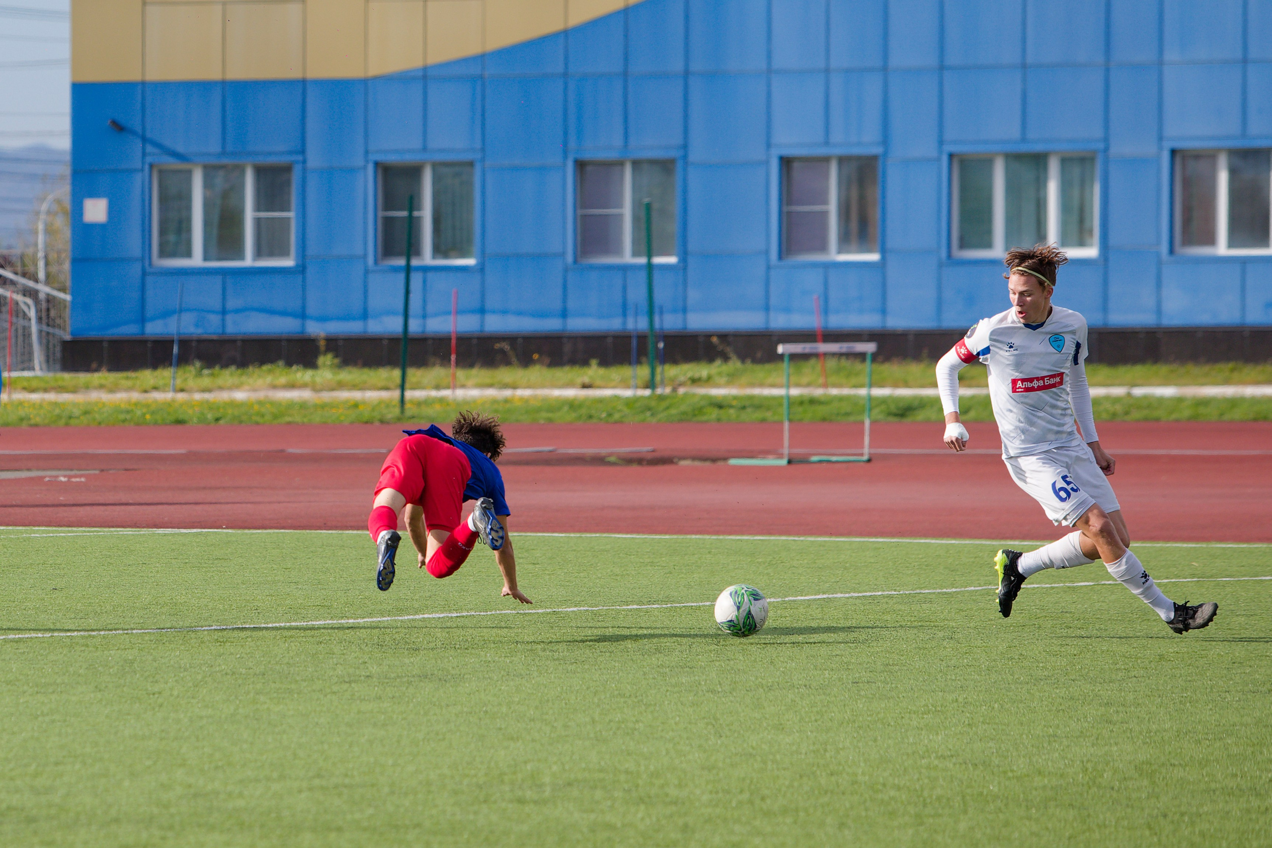 Матч ЮФЛ Сахалин-Хабаровск (U-18). Кутузов Евгений Фотограф в Южно-Сахалинске