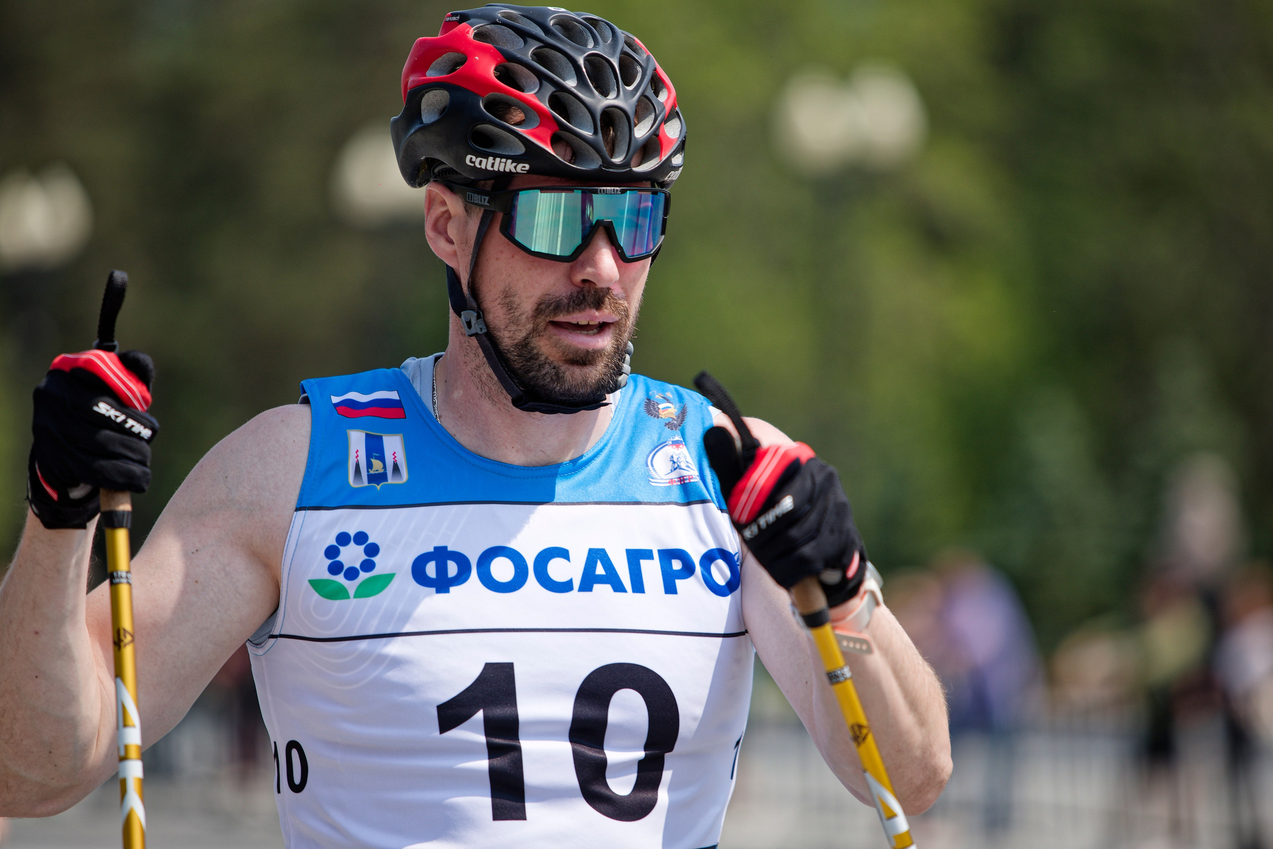 II этап Кубка России по лыжероллерам. Кутузов Евгений Фотограф в Южно-Сахалинске