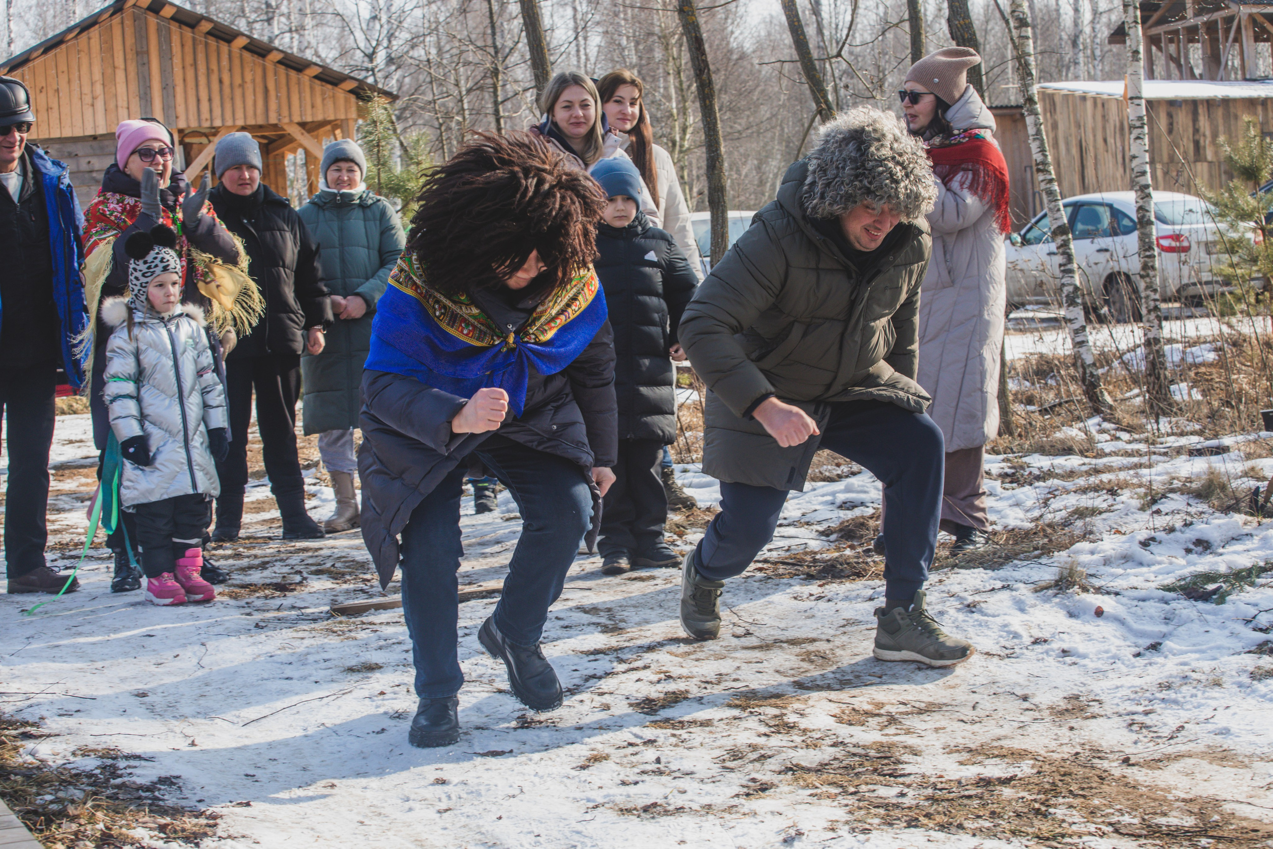 Масленица «КОЗЫ ДА БЕРЕЗЫ». Репортажный фотограф Елена Джаз в Москва