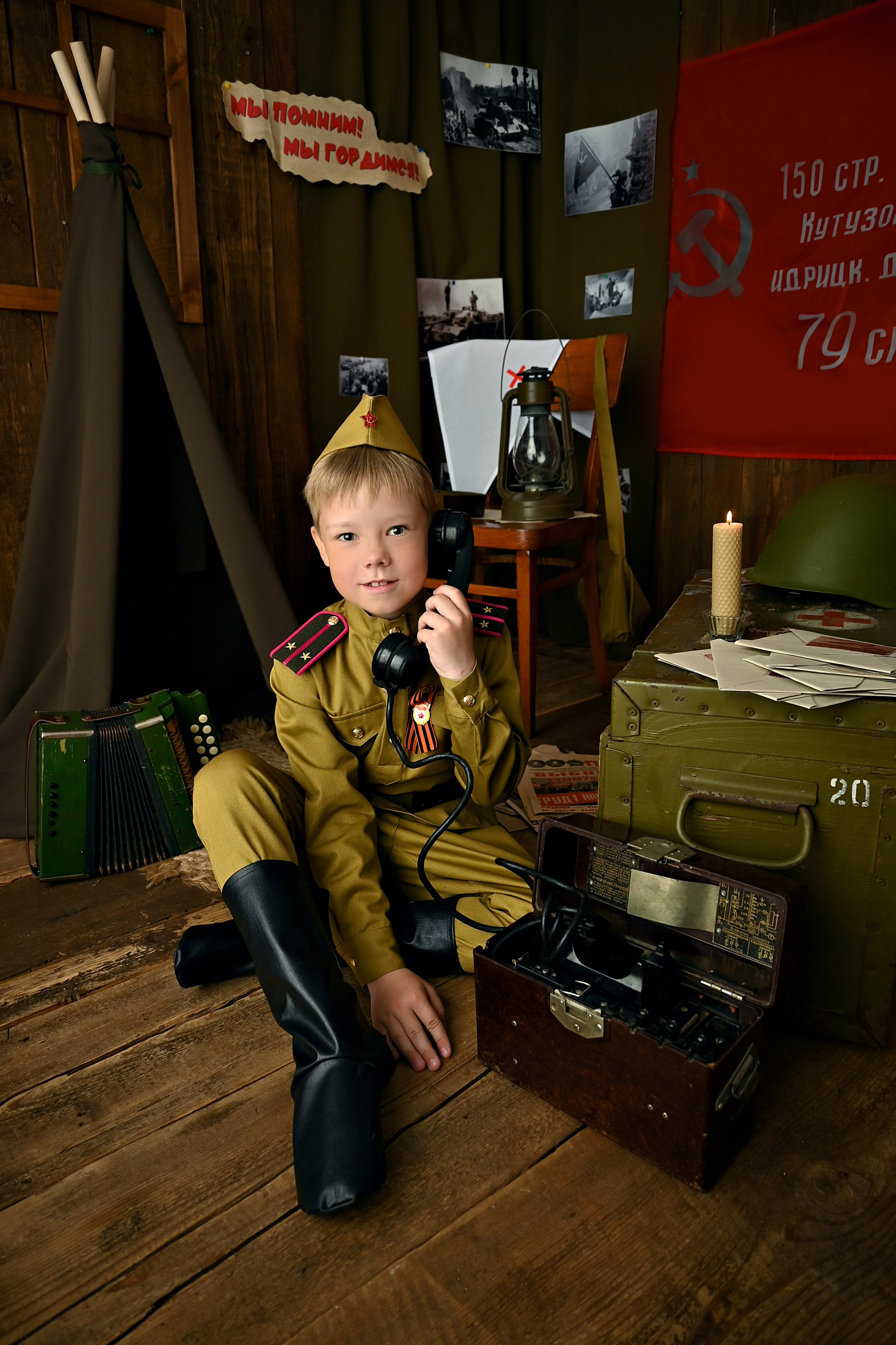 9 мая. Детская фотостудия «Ягоза»