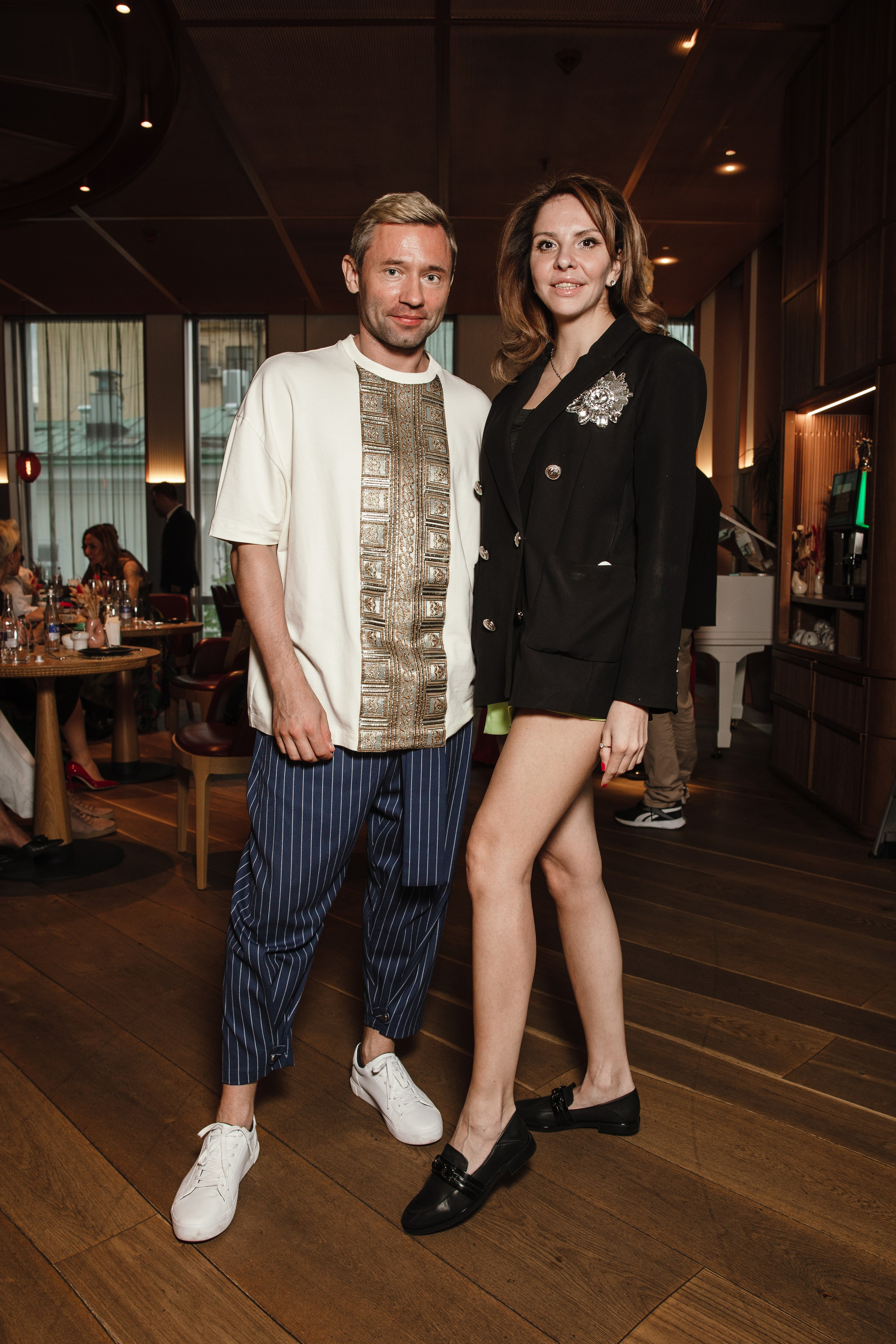 Презентация Russian Fashion Dom в ресторане Shagal. Контент фотограф в Москве и области Елена Кулакова