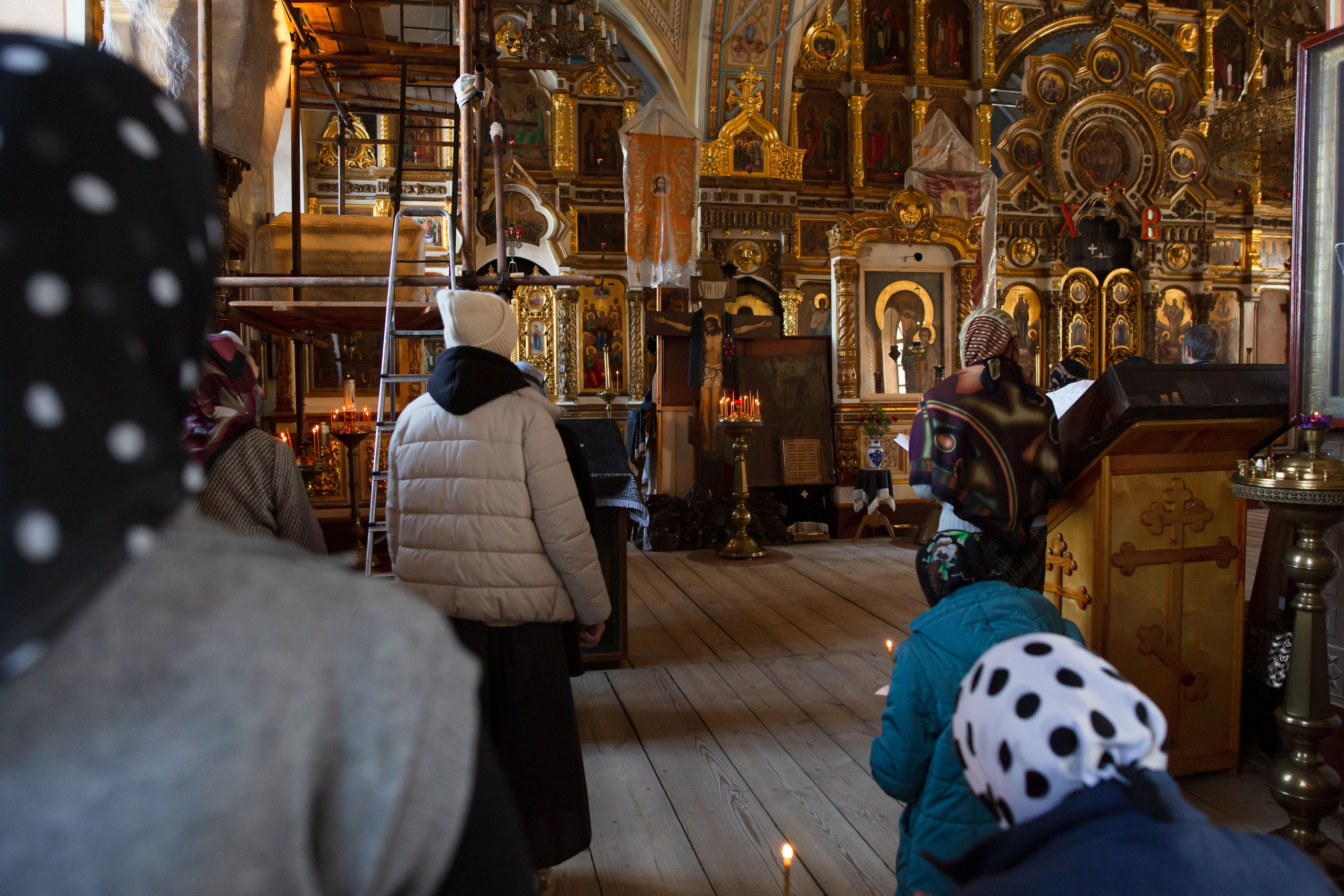 Великий канон свт. Андрея Критского Воскресенский храм с Ашитково. Семейный и детский фотограф Анна Петракова
