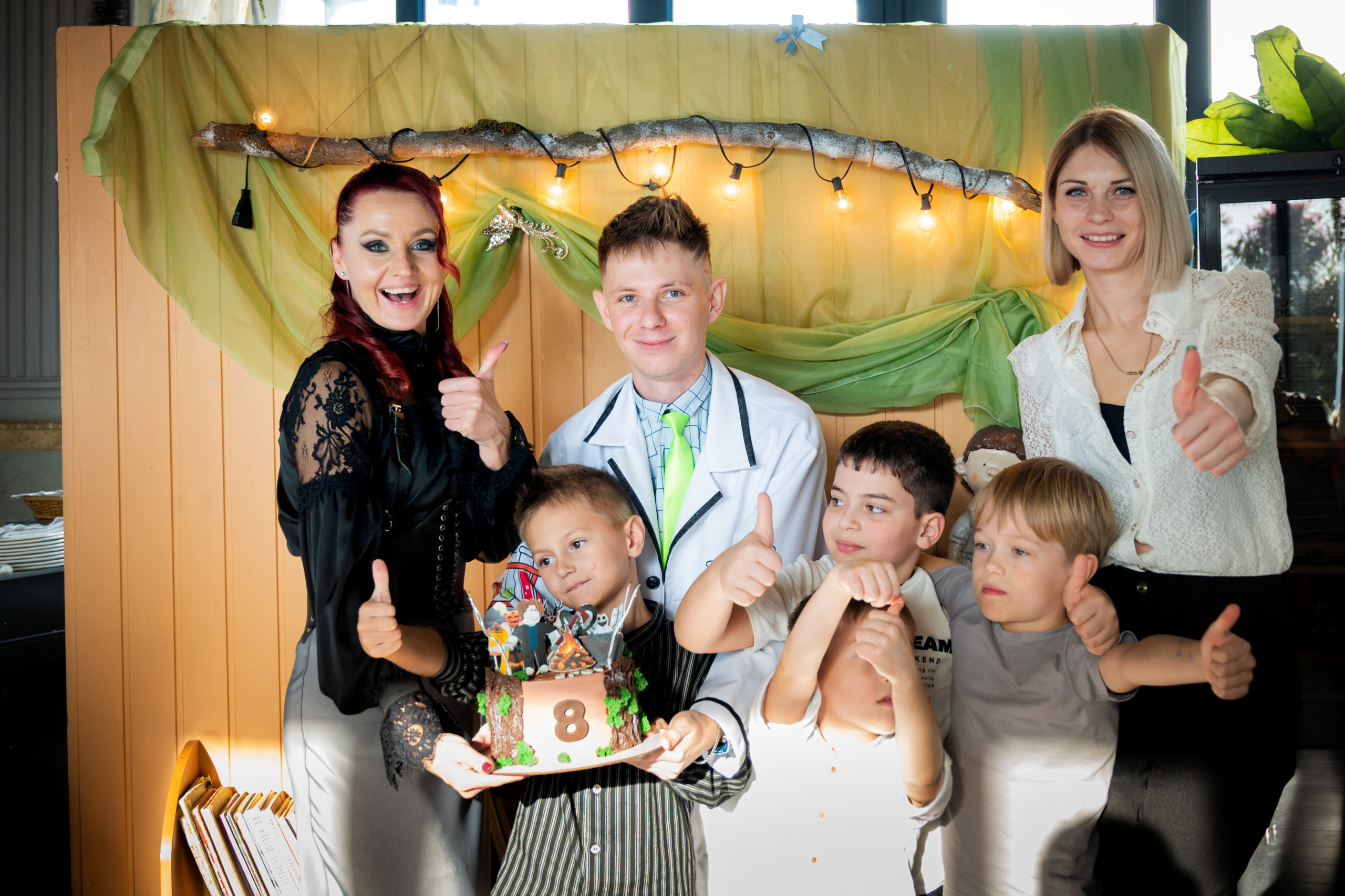 День рождения 8 лет. Фотографирую счастливых людей в Сочи