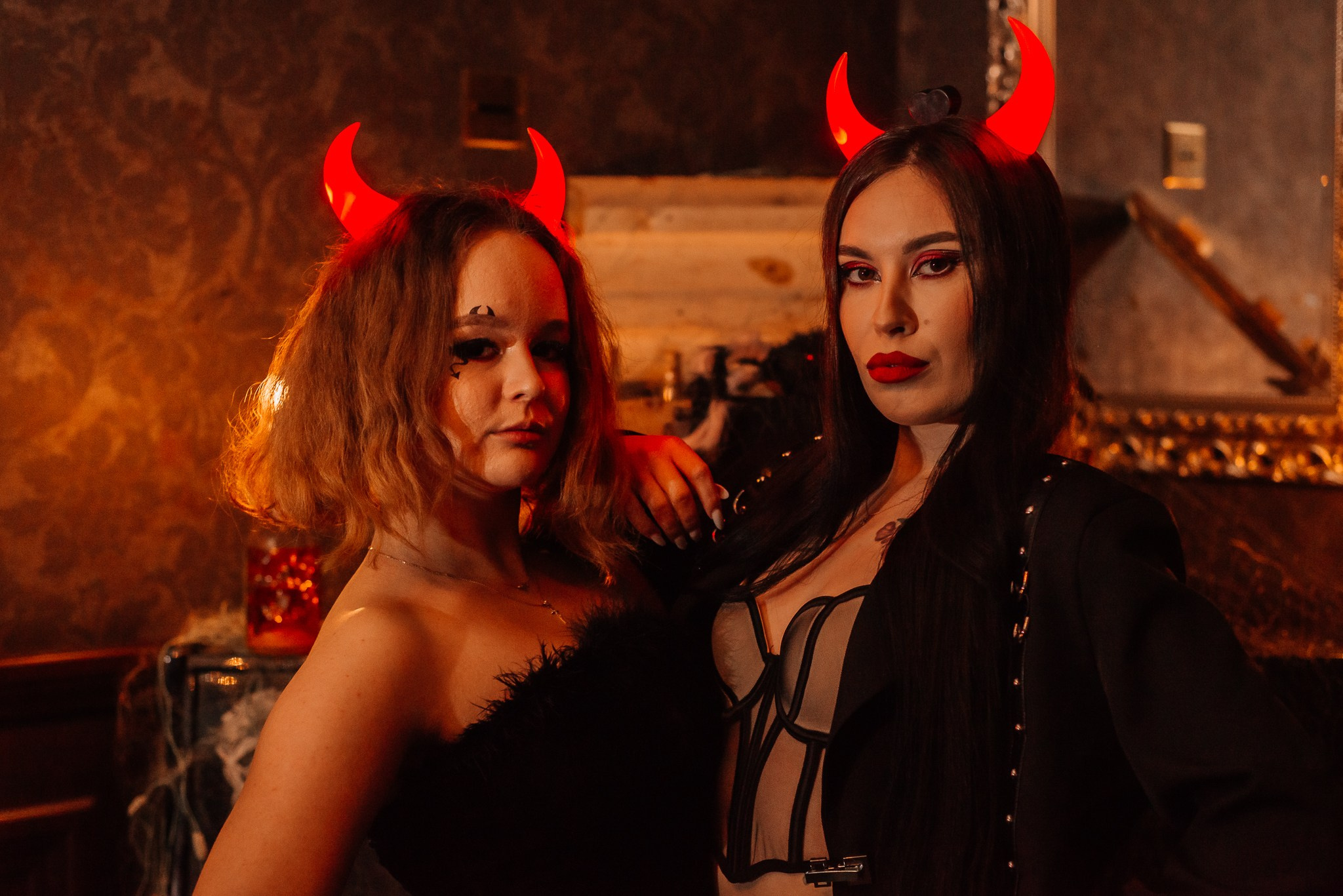 Halloween party в кальянной HookahPlace. Профессиональный пейзажный фотограф Новокрещенов Станислав