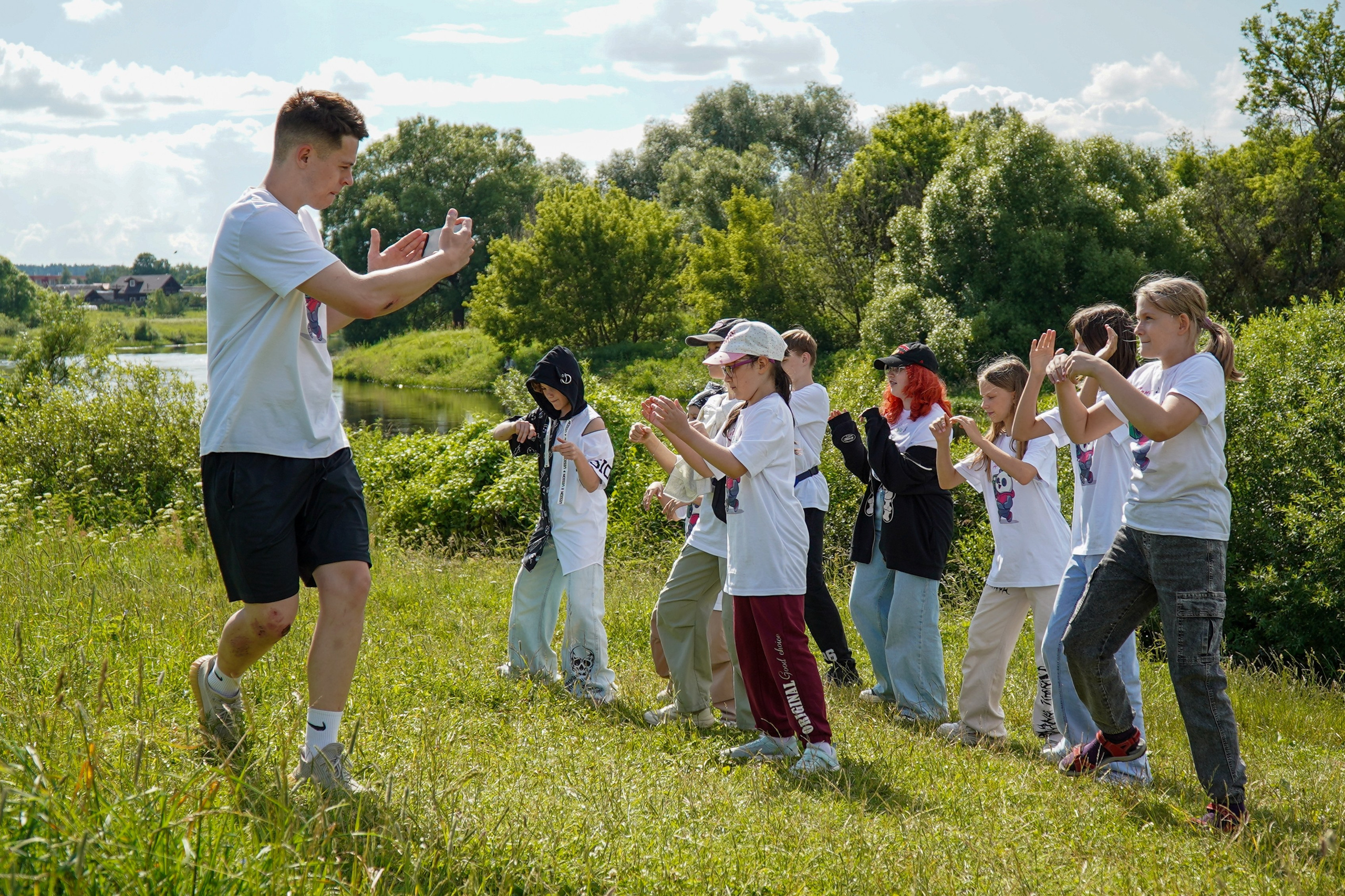 ЯЗЫКОВОЙ ЛАГЕРЬ YES. Фотограф Наталья Погодина в г. Обнинске