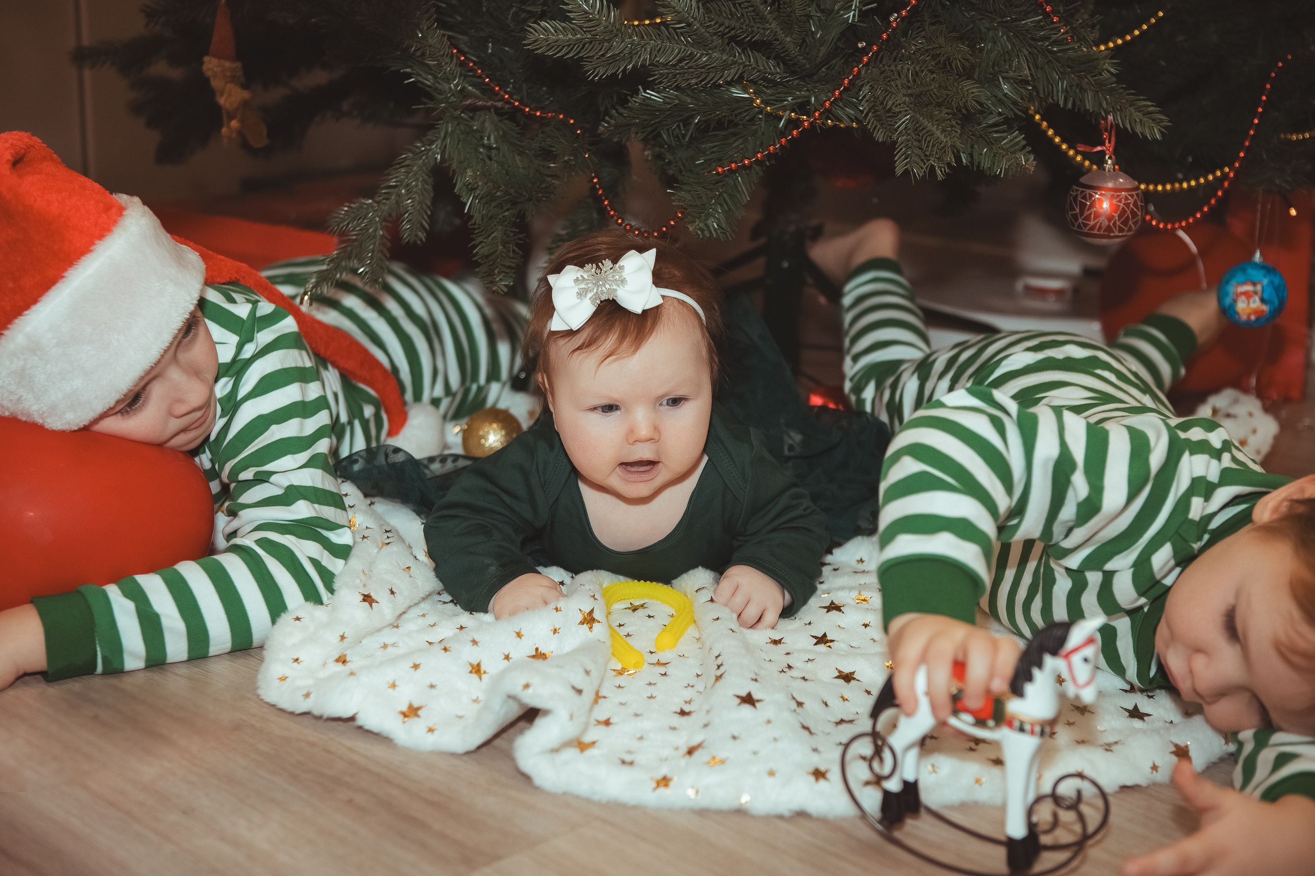 Новый год в кругу семьи (домашняя съемка). Вера Соколова фотограф Воронеж