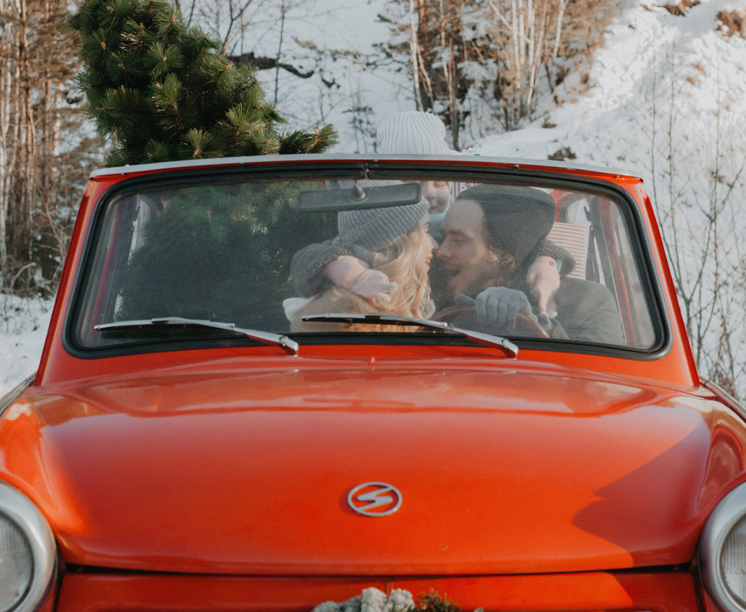 Поездка за елкой. Семейный фотограф в Екатеринбурге Валерия Федотова
