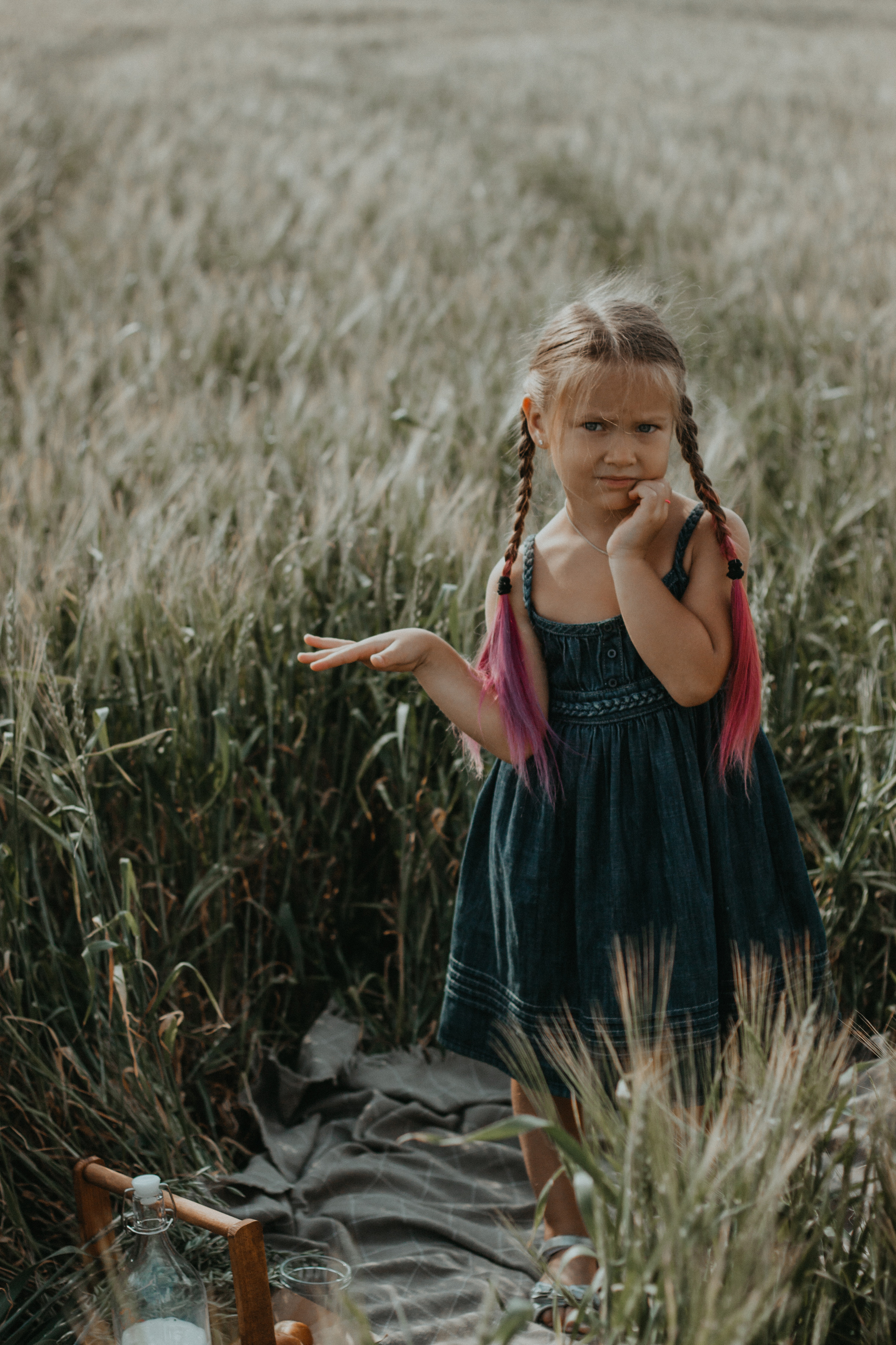 Семейная в поле. Семейный фотограф в Екатеринбурге Валерия Федотова