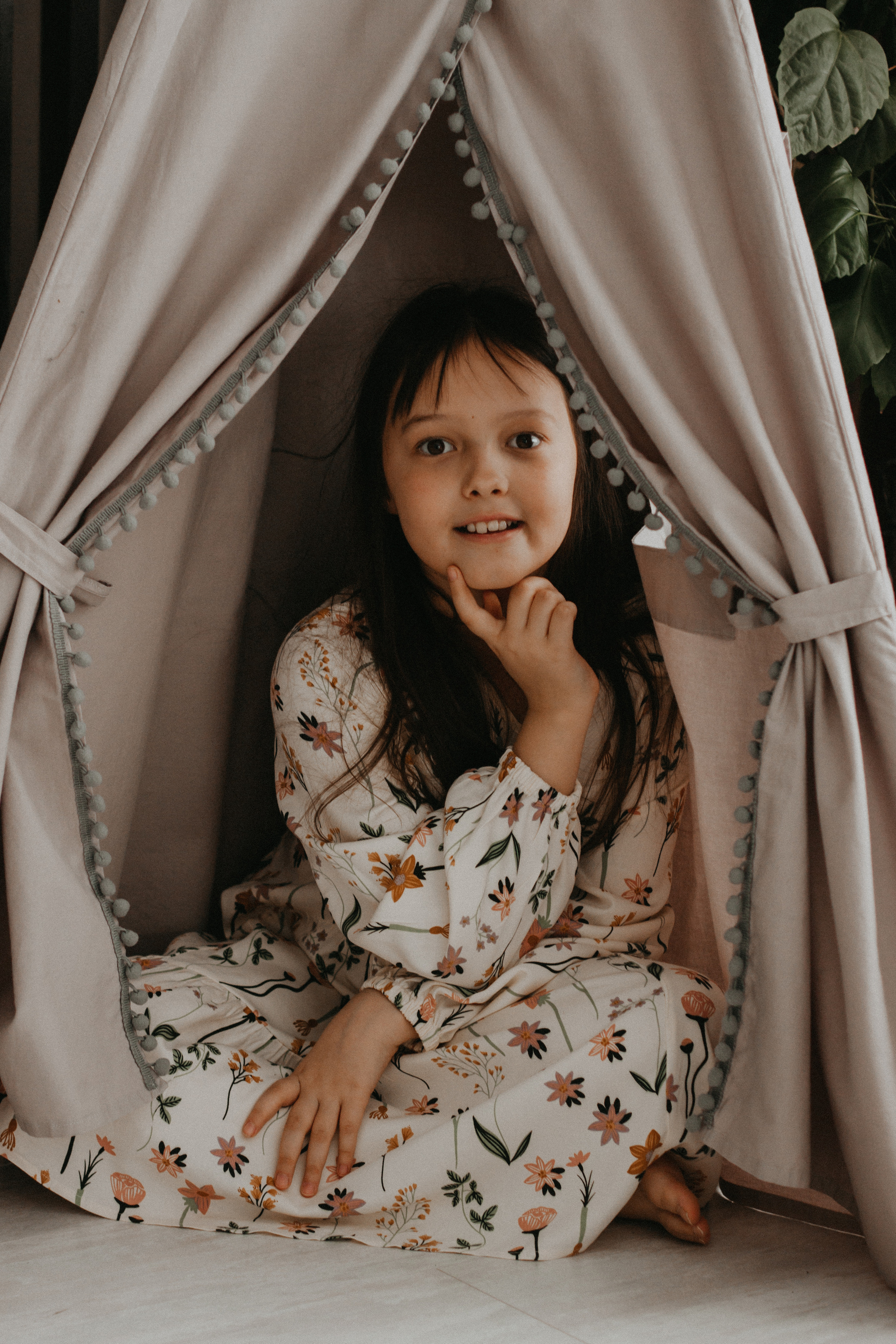 Алина и заяц. Семейный фотограф в Екатеринбурге Валерия Федотова