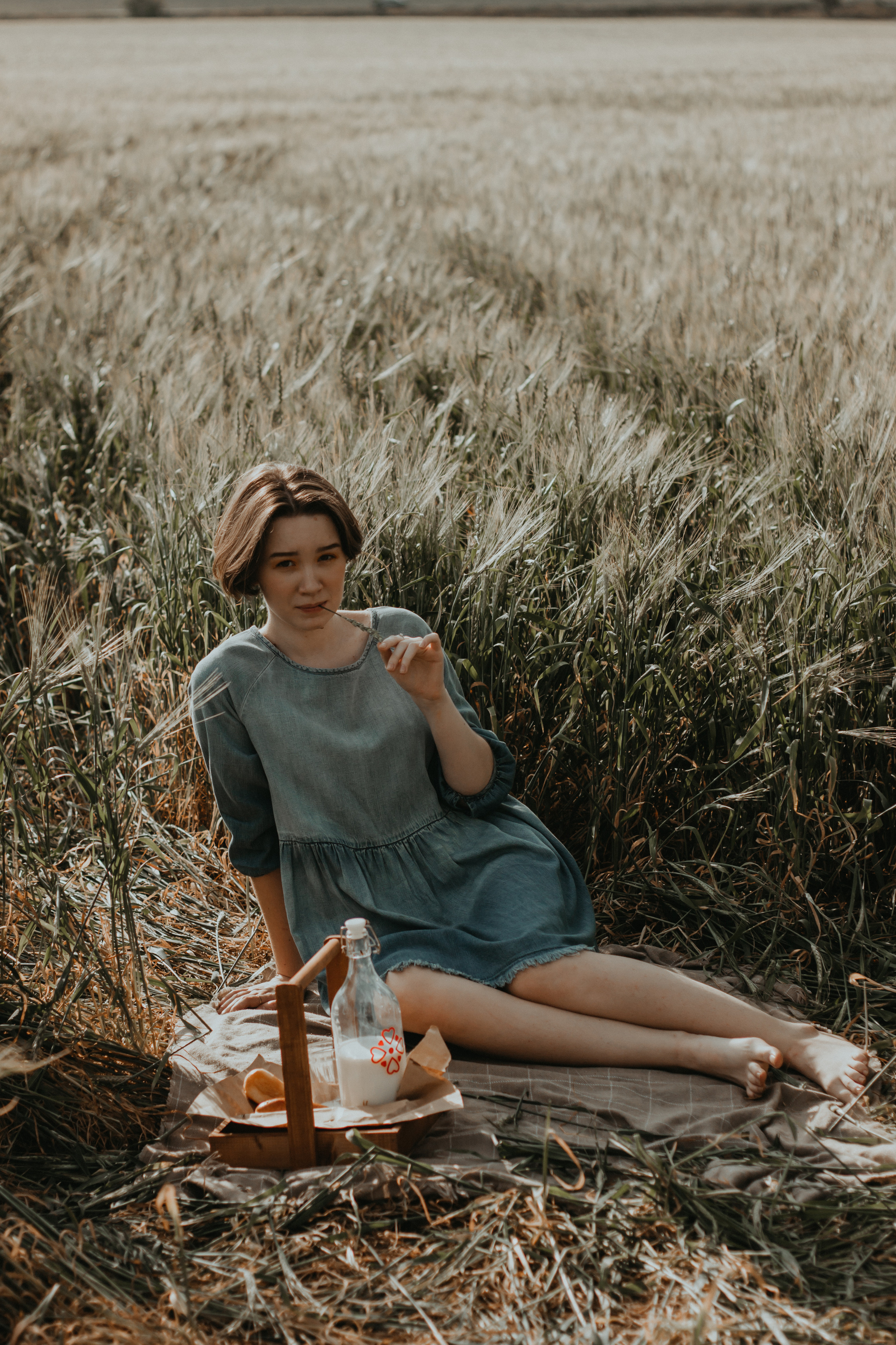 Семейная в поле. Семейный фотограф в Екатеринбурге Валерия Федотова