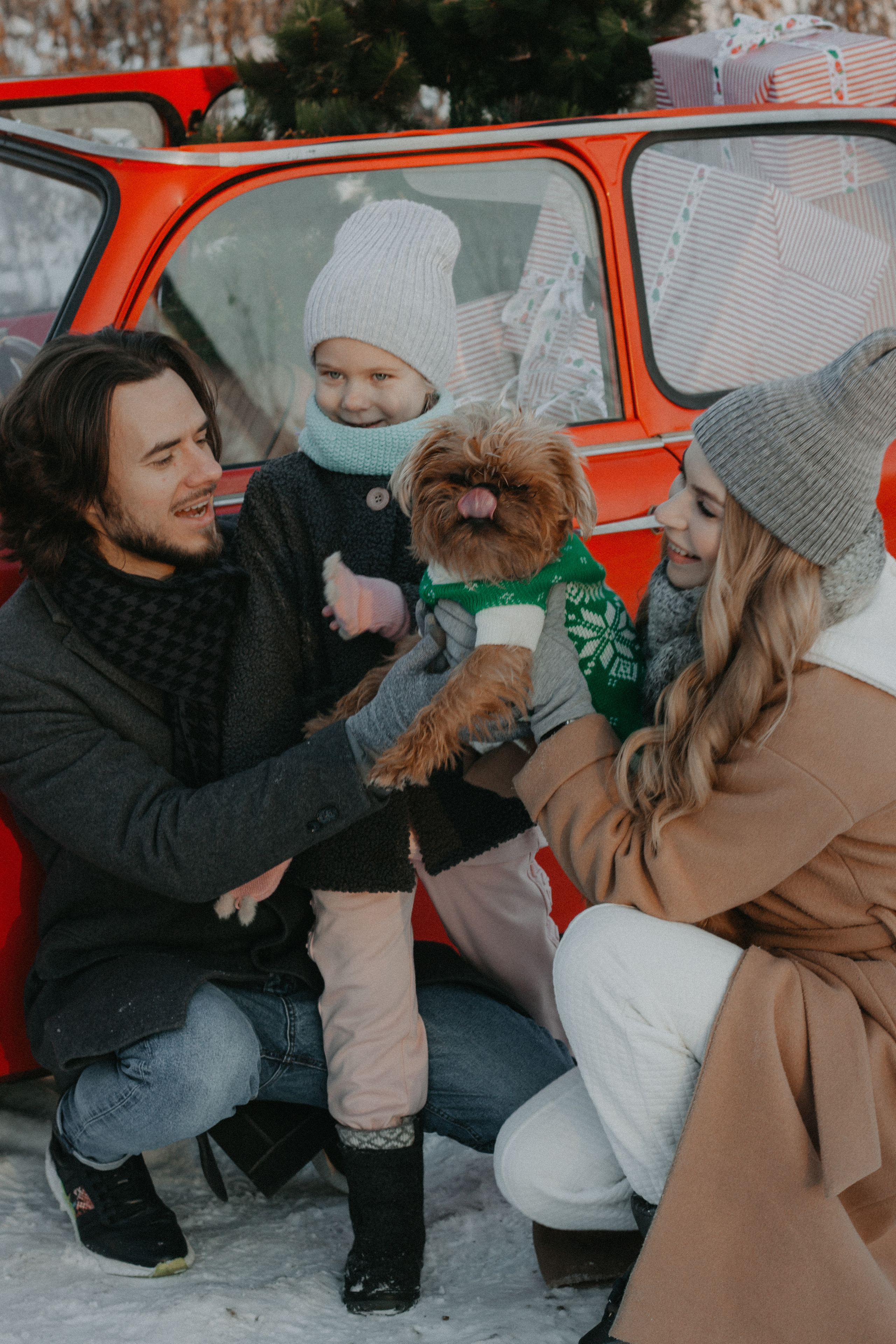 Поездка за елкой. Семейный фотограф в Екатеринбурге Валерия Федотова
