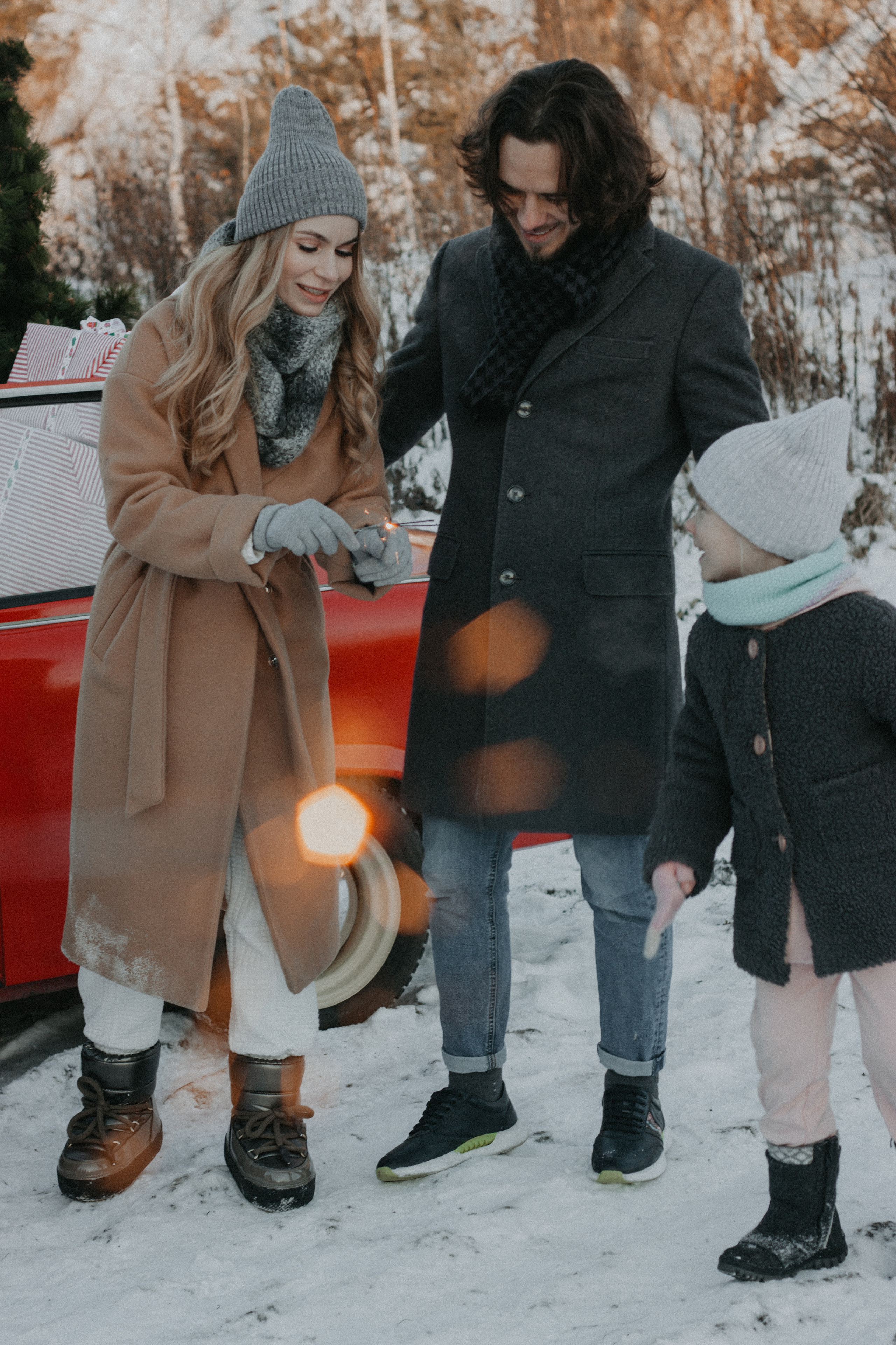 Поездка за елкой. Семейный фотограф в Екатеринбурге Валерия Федотова