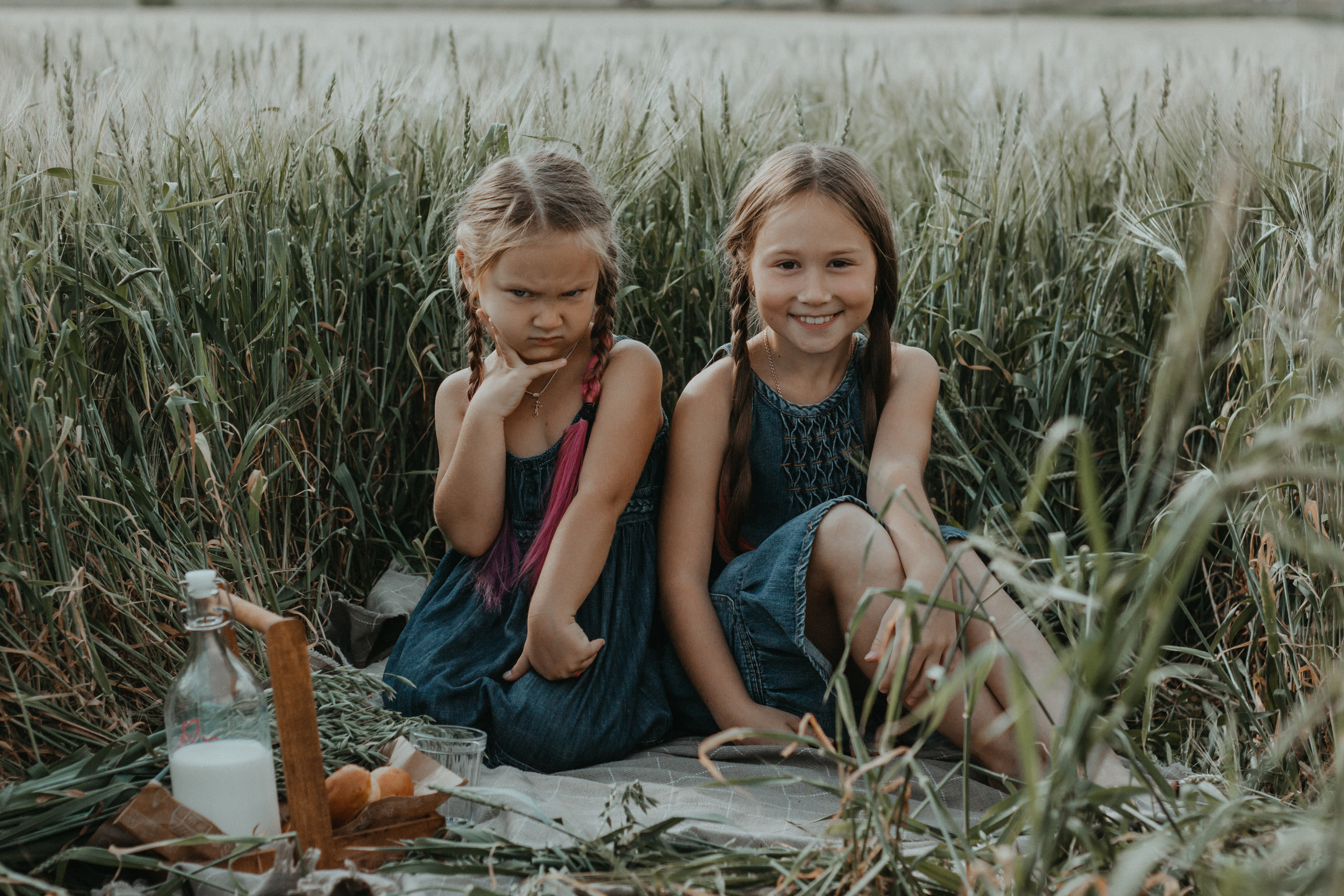 Семейная в поле. Семейный фотограф в Екатеринбурге Валерия Федотова