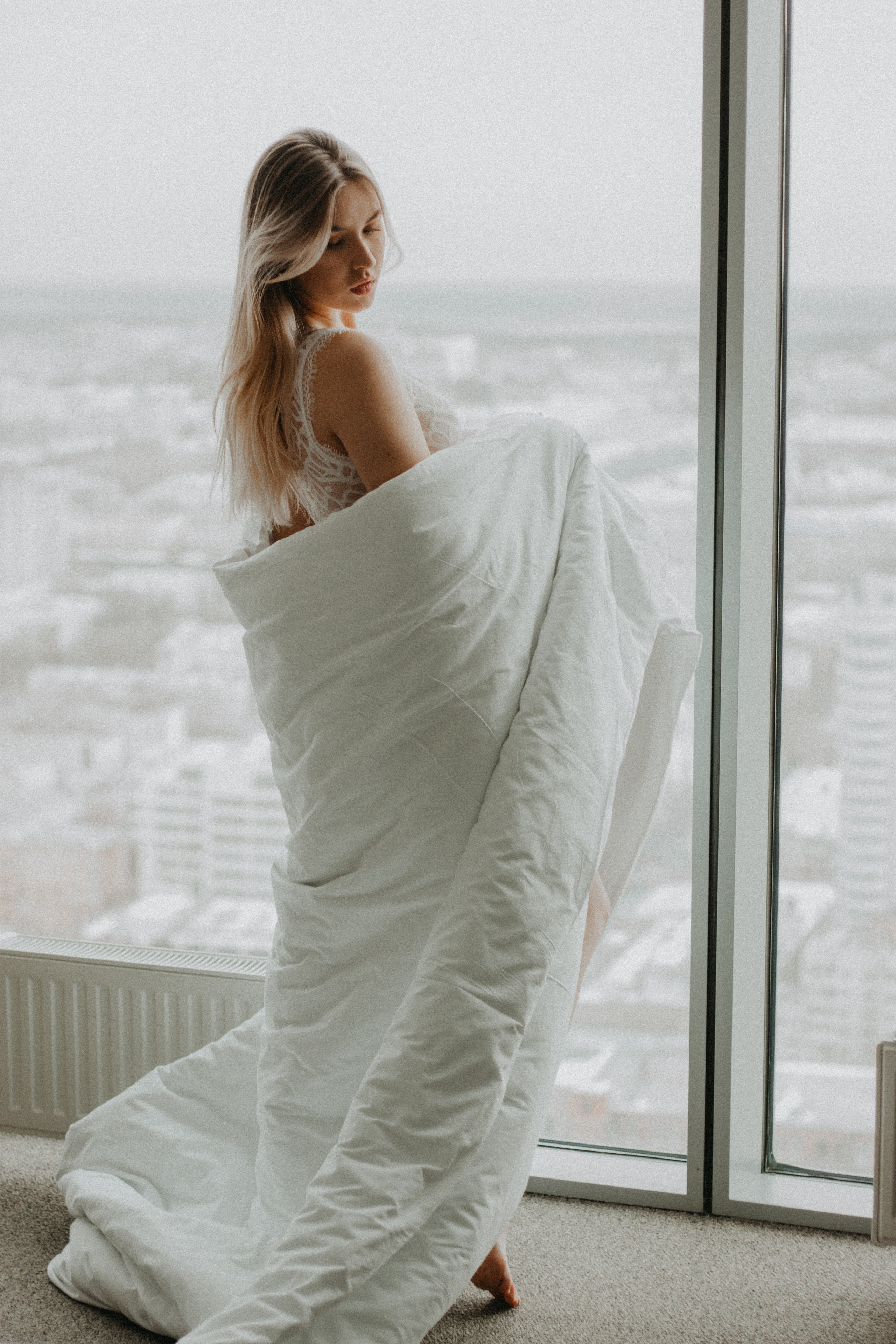 Мама & дочка, утро в отеле. Семейный фотограф в Екатеринбурге Валерия Федотова