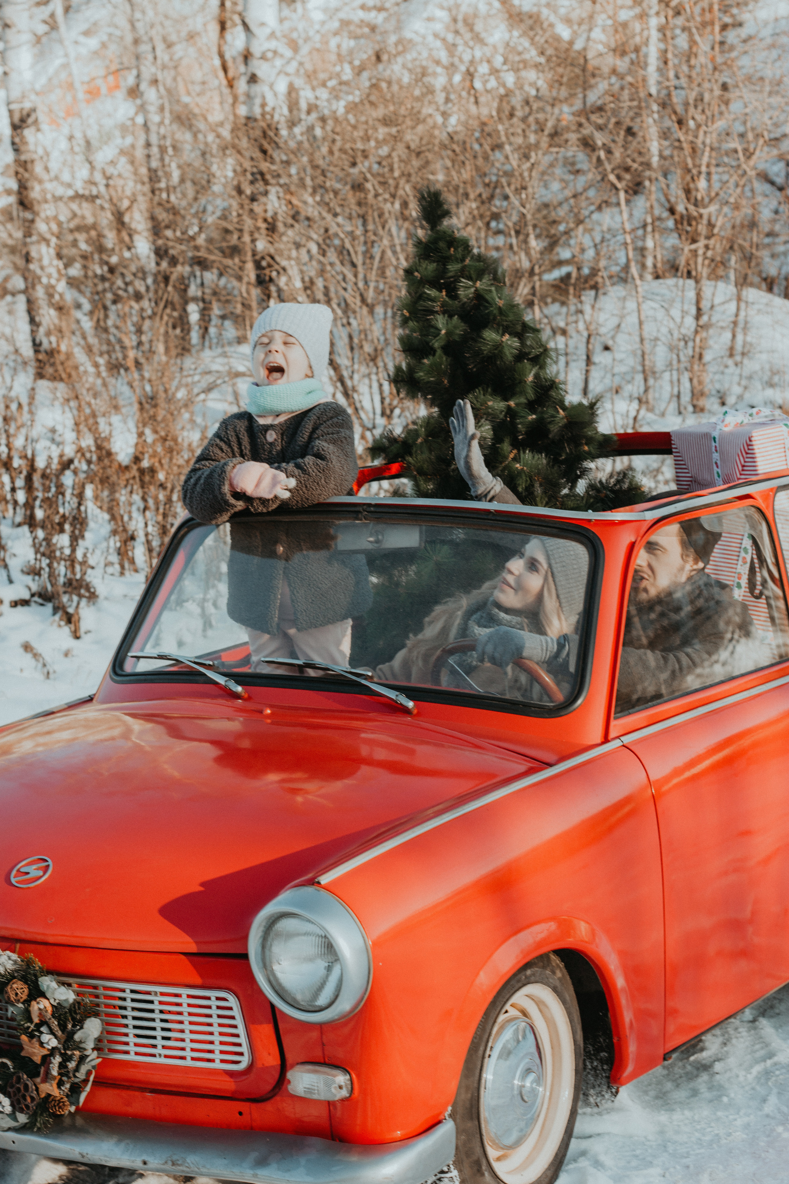 Поездка за елкой. Семейный фотограф в Екатеринбурге Валерия Федотова