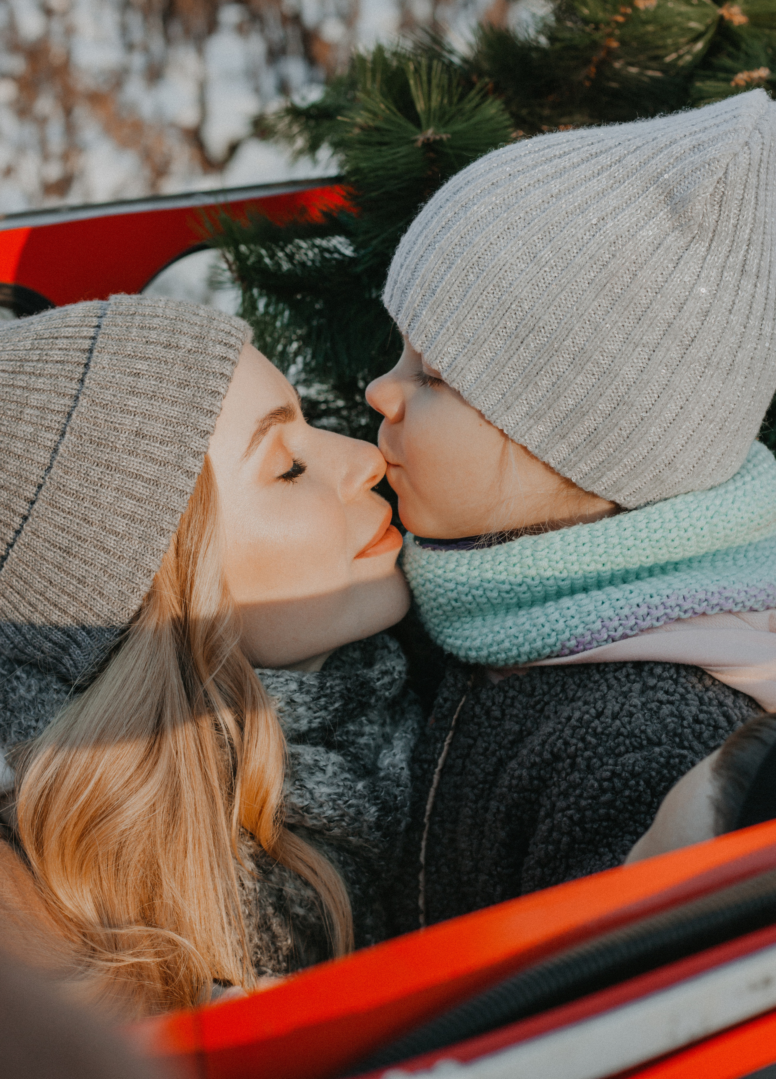 Поездка за елкой. Семейный фотограф в Екатеринбурге Валерия Федотова